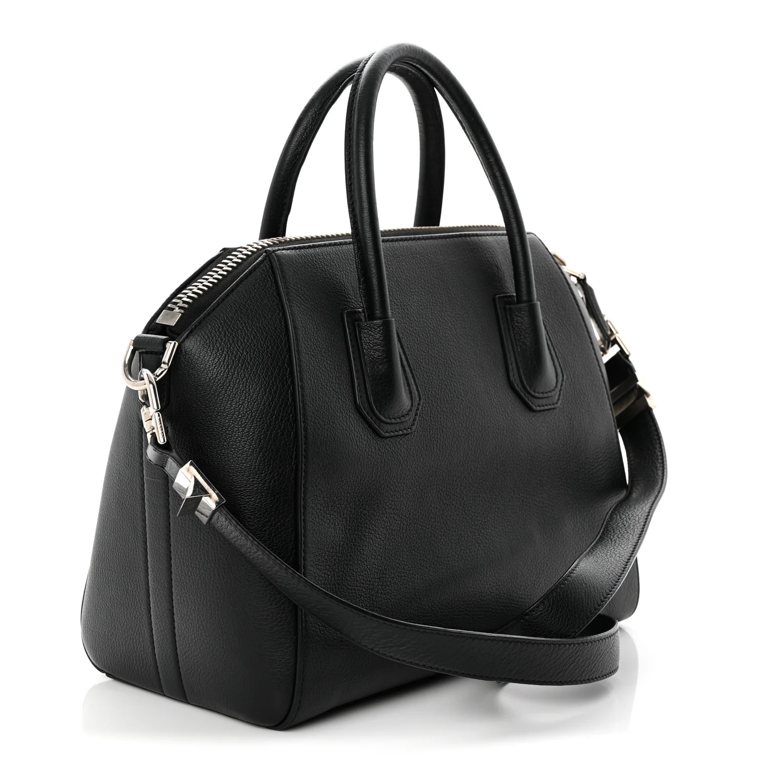 Sugar Goatskin Small Antigona Black