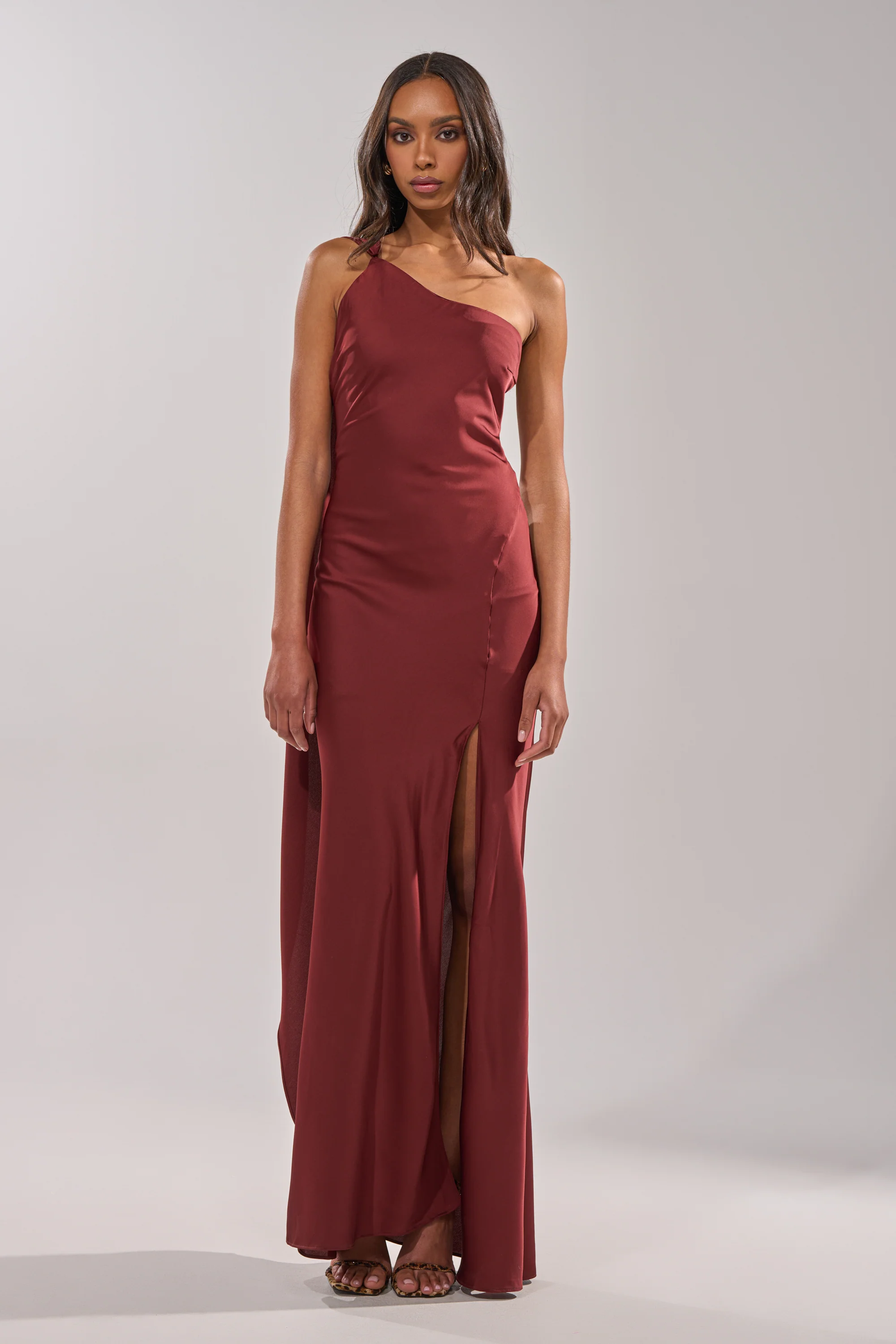 RSVP READY SATIN MAXI DRESS - Akira Store