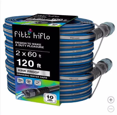 HiFlo 60ft Hose 2-pack