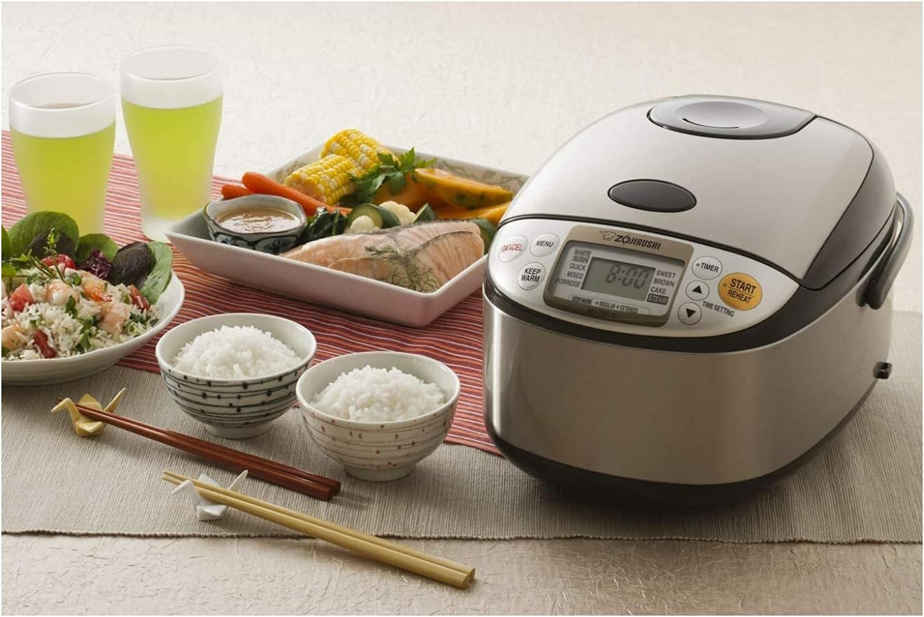 Zojirushi Ns TSC10 5.5 Cup Micom Rice Cooker and Warmer, 1.0l