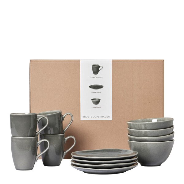 Nordic Rain frokostsett 12 deler