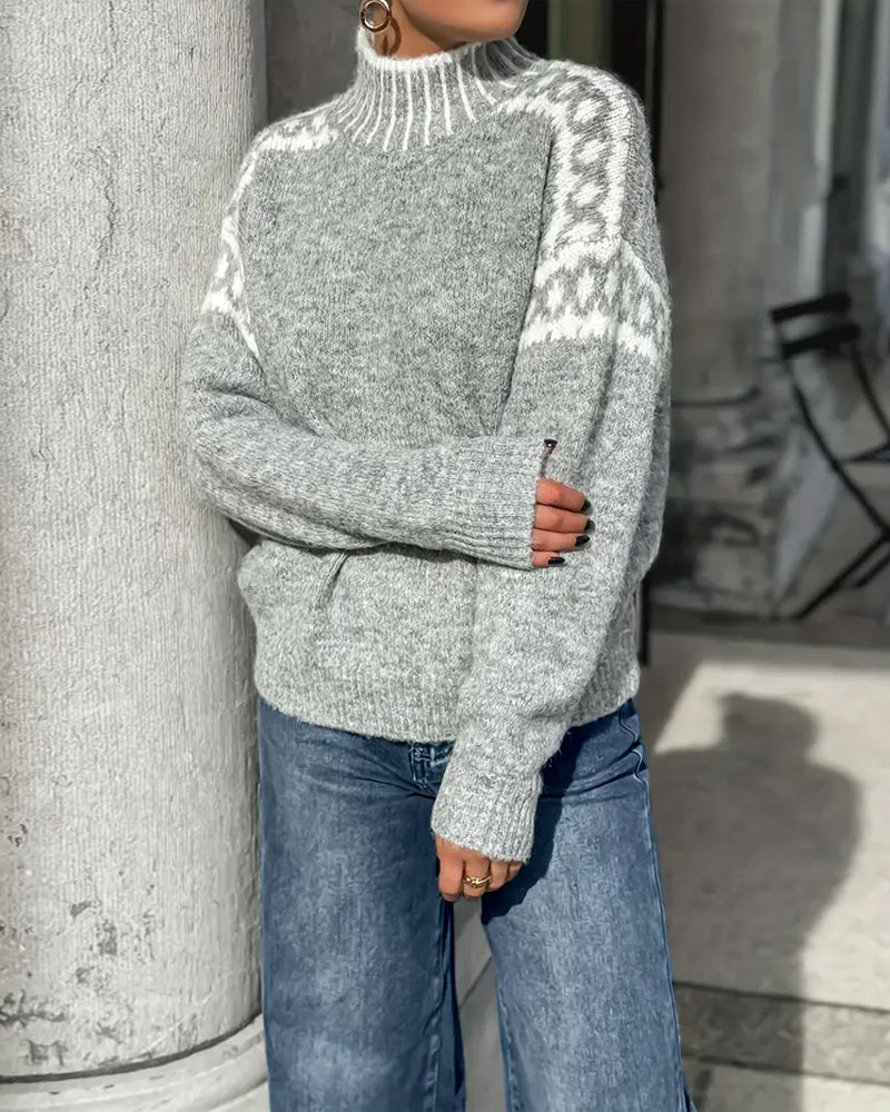 Elise™ | Pull Maille Élégant