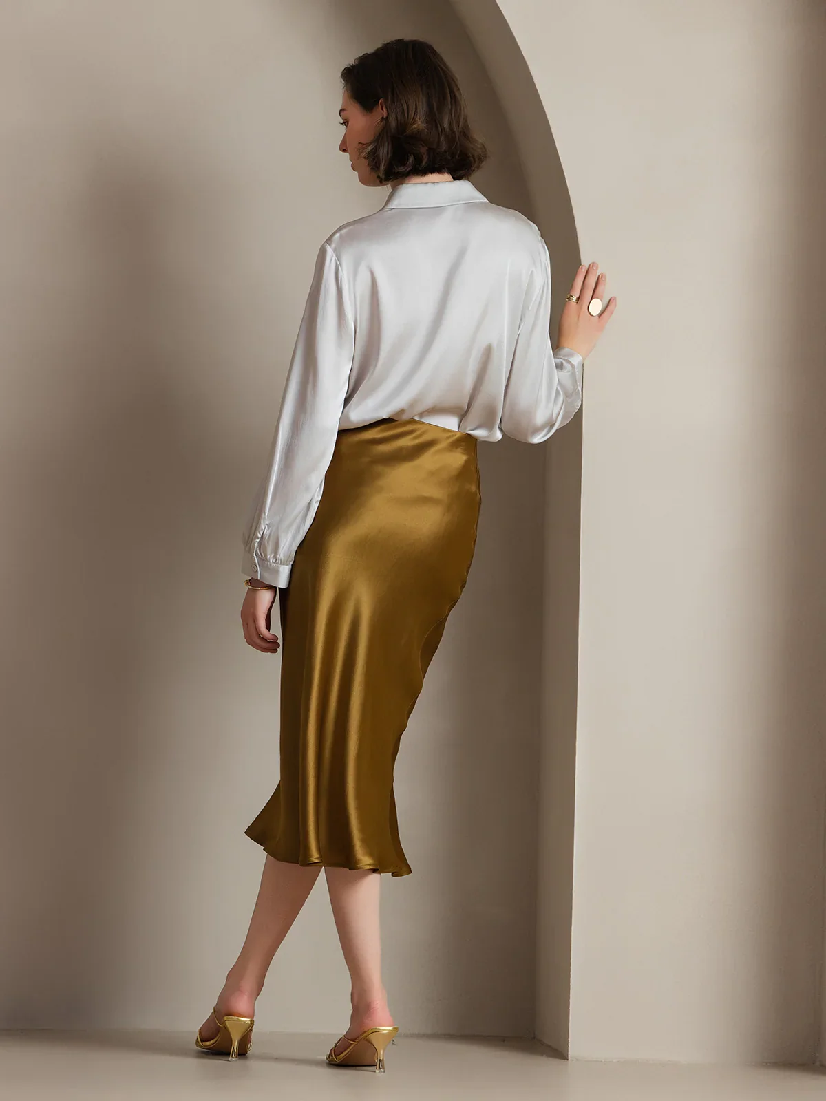 Silk Classic Daily Basic Shirt