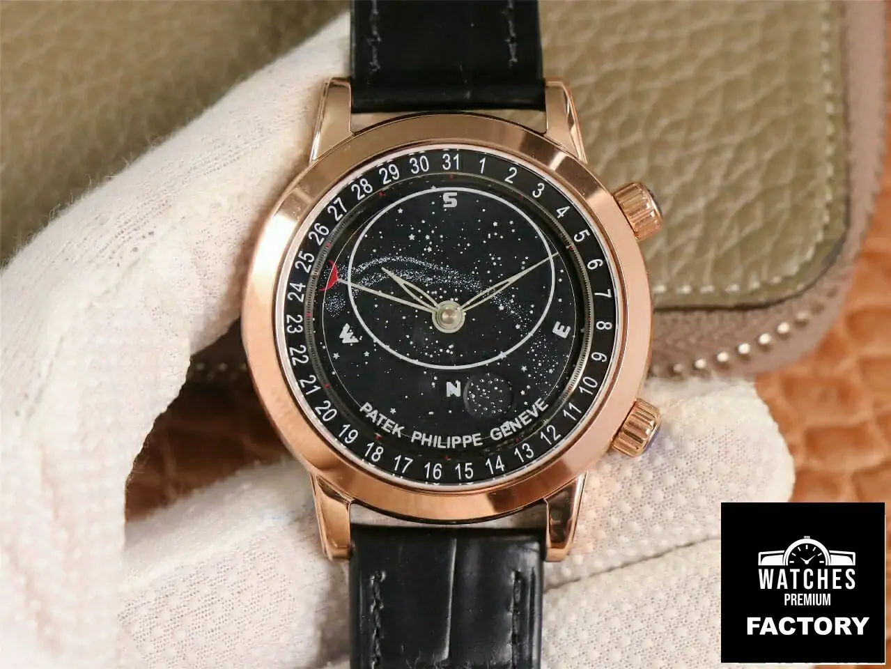 Patek Philippe Grand Complications 6102 TW Factory Black Dial
