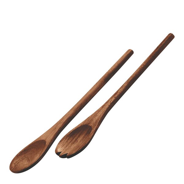 Salatbestikk 35 cm akasie