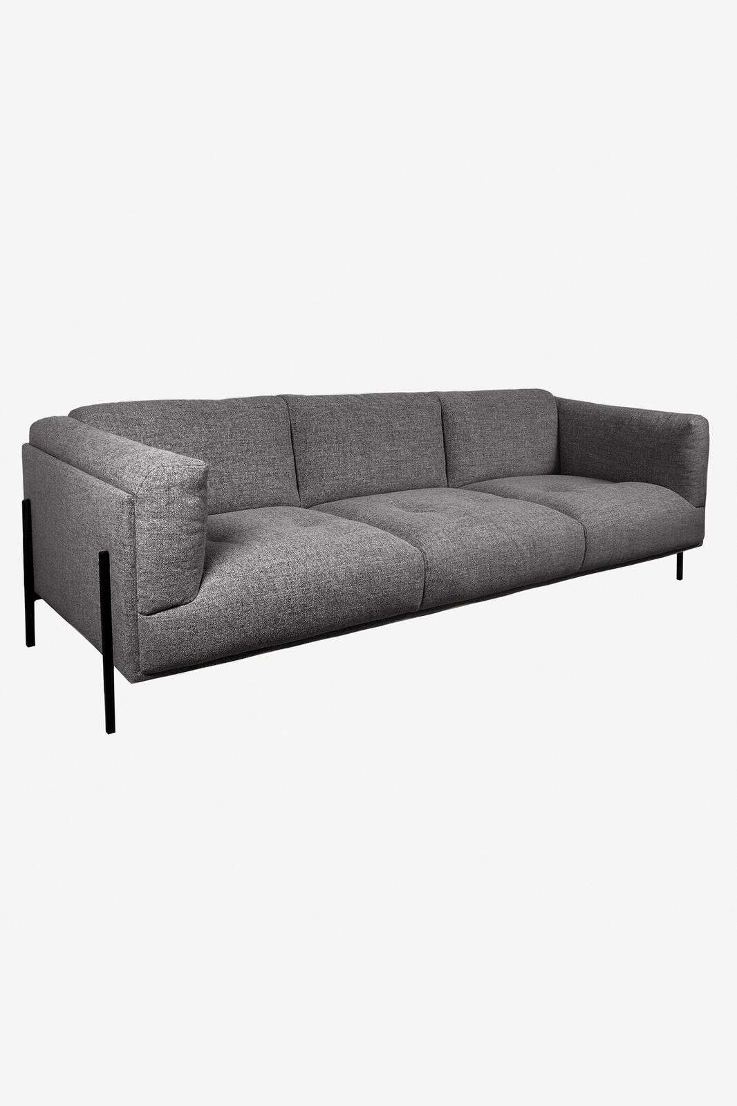 The Duke bank 3-zits Taft Charcoal