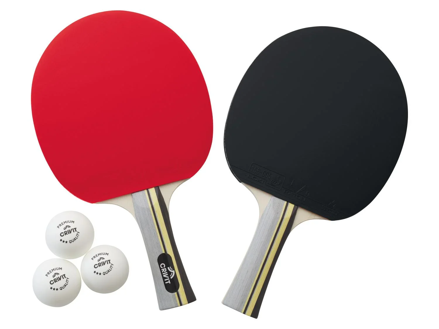 CRIVIT Set de ping-pong ou filet