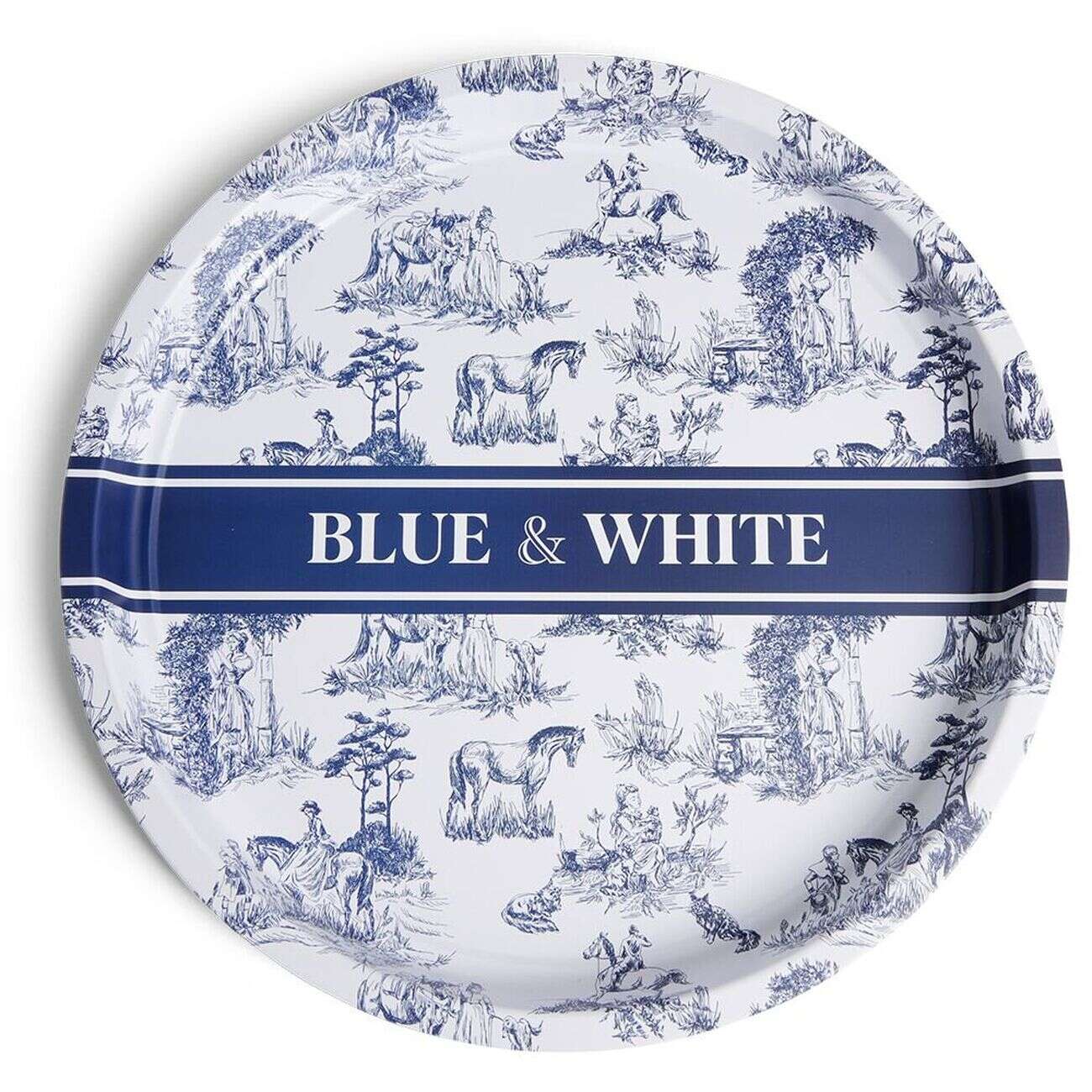 Plateau rond acier Ø35cm - 2 modèles