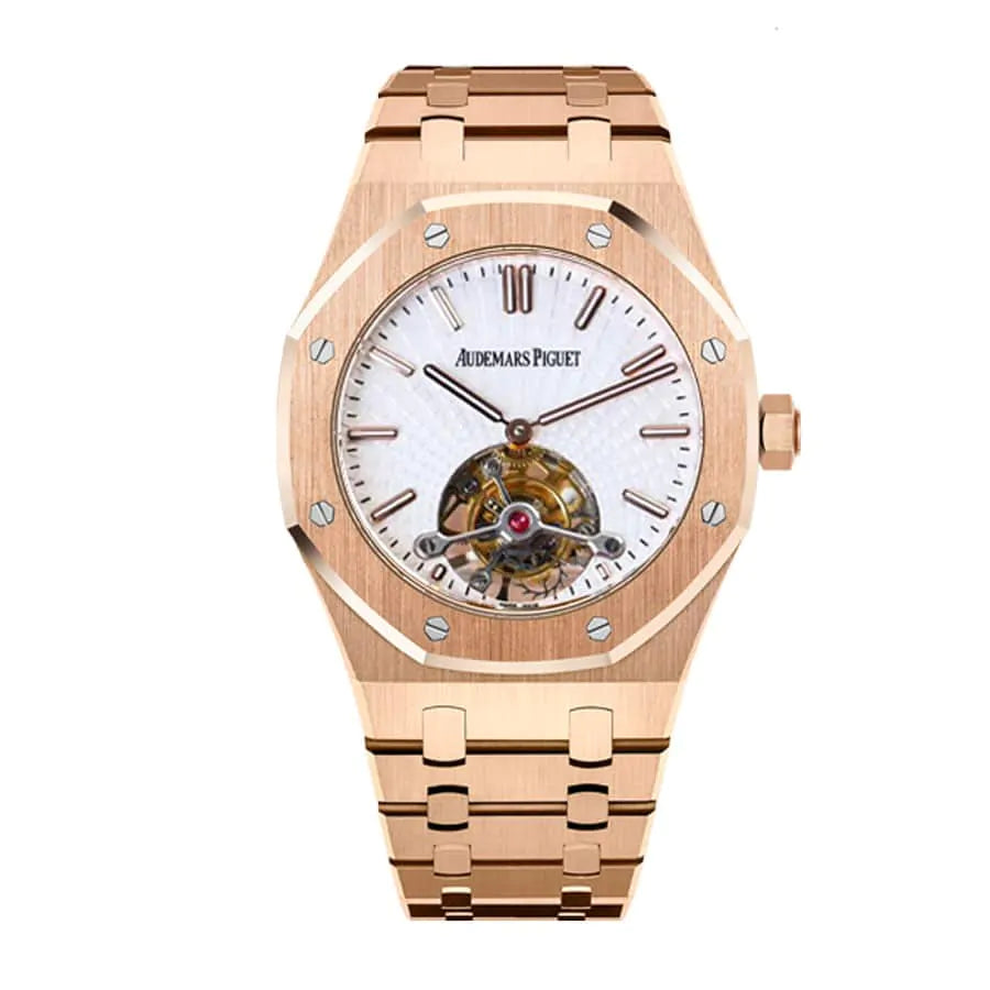 [Super Clone]Audemars Piguet Royal Oak Tourbillon Rose Gold 41MM Watch