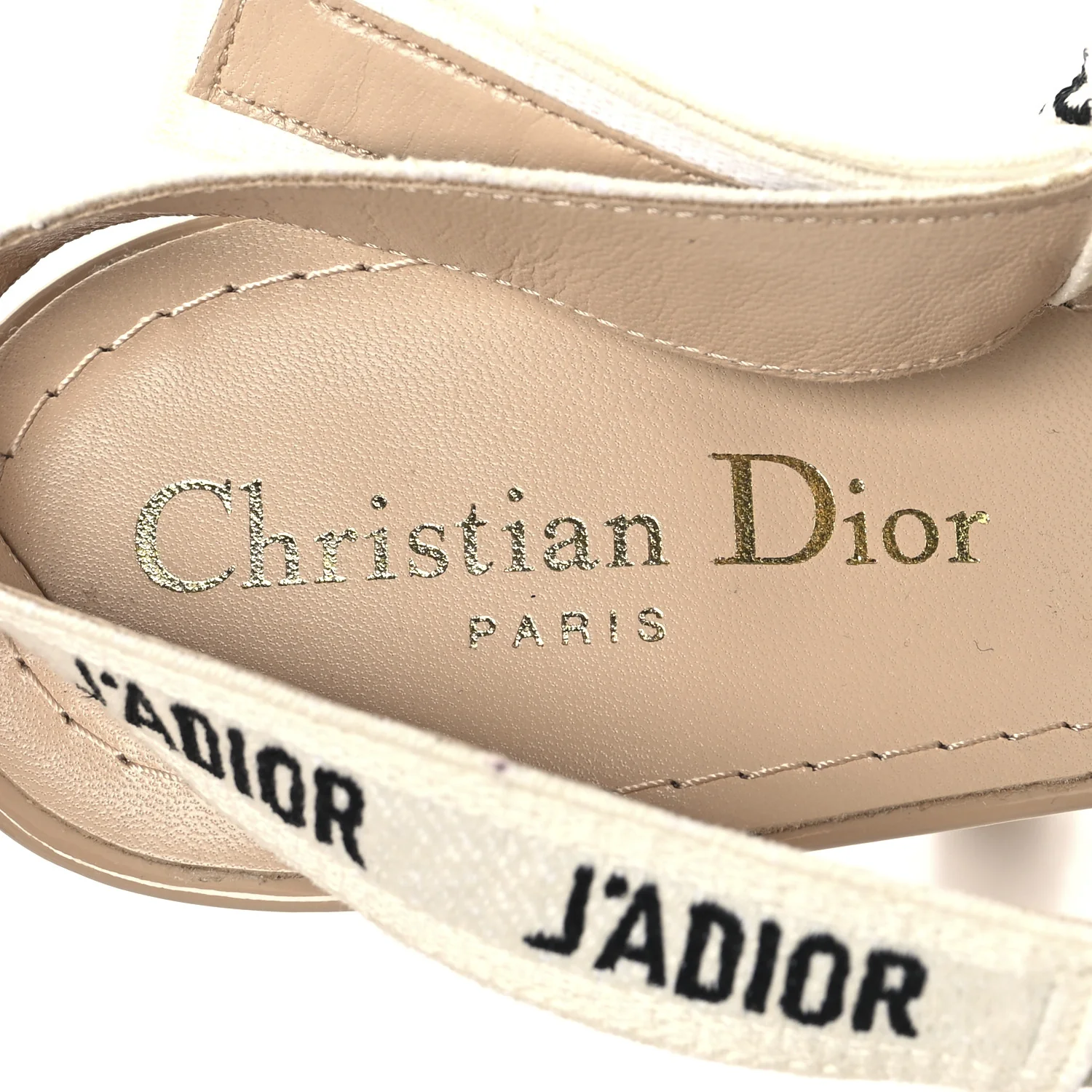 Patent Ribbon J'Adior Slingback 100mm Pumps 38.5 Nude