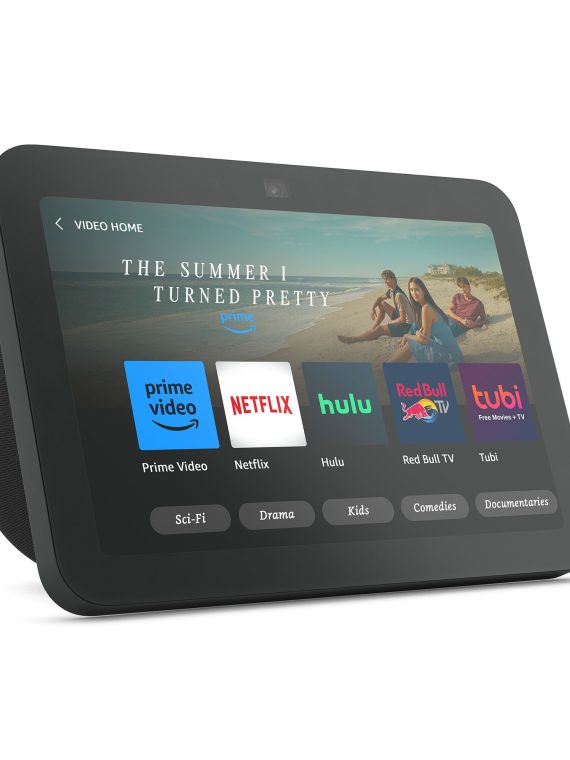 2025 Amazon – Echo Show 8 (3rd Generation) 8-inch Smart Display with Alexa – Charcoal