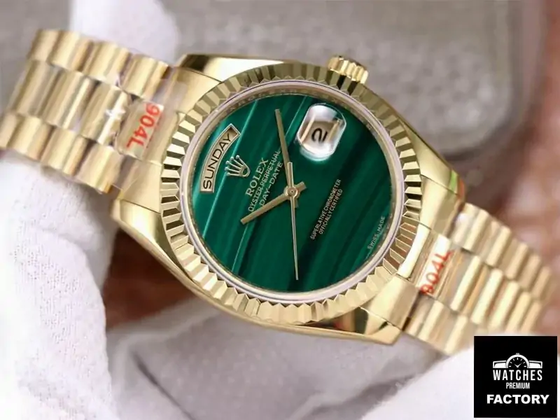 Rolex Day Date President 18238 Malachite Green Dial
