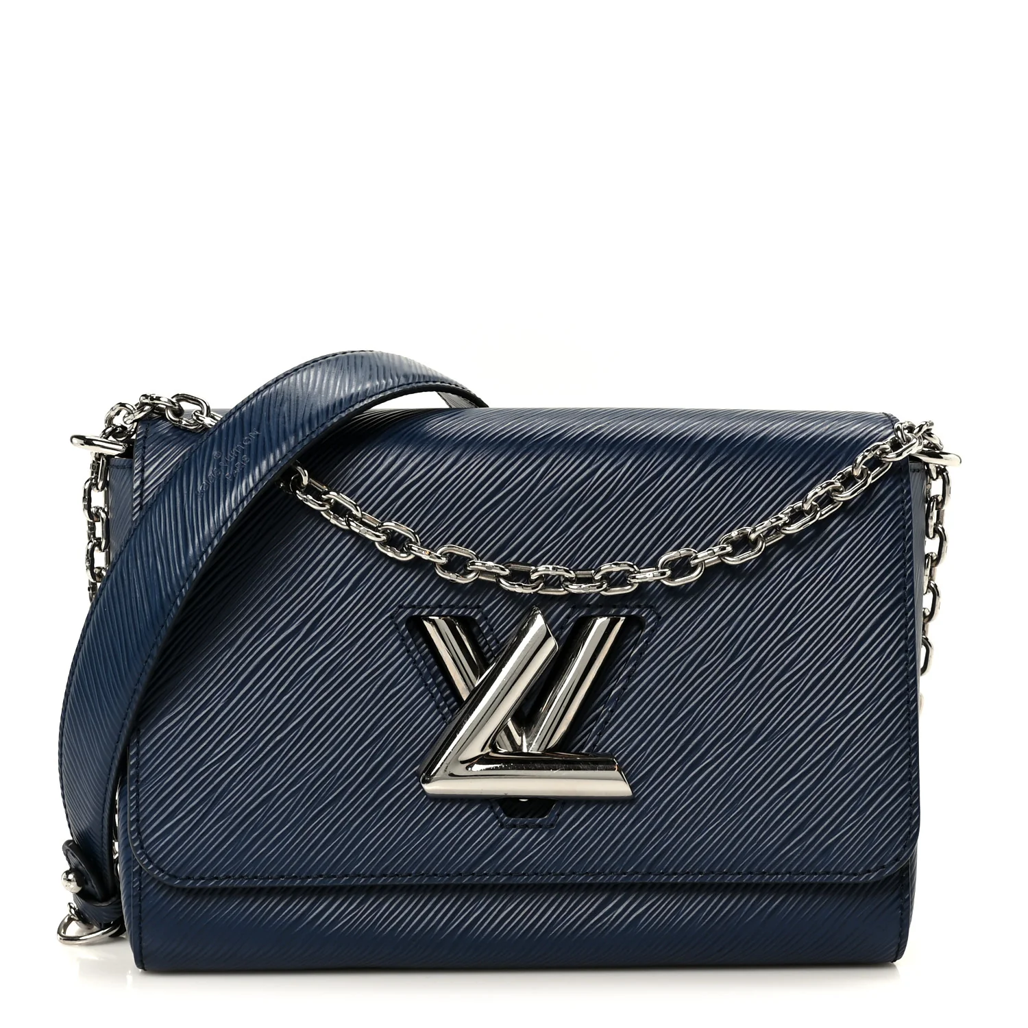 Epi Twist Shoulder Bag MM Navy