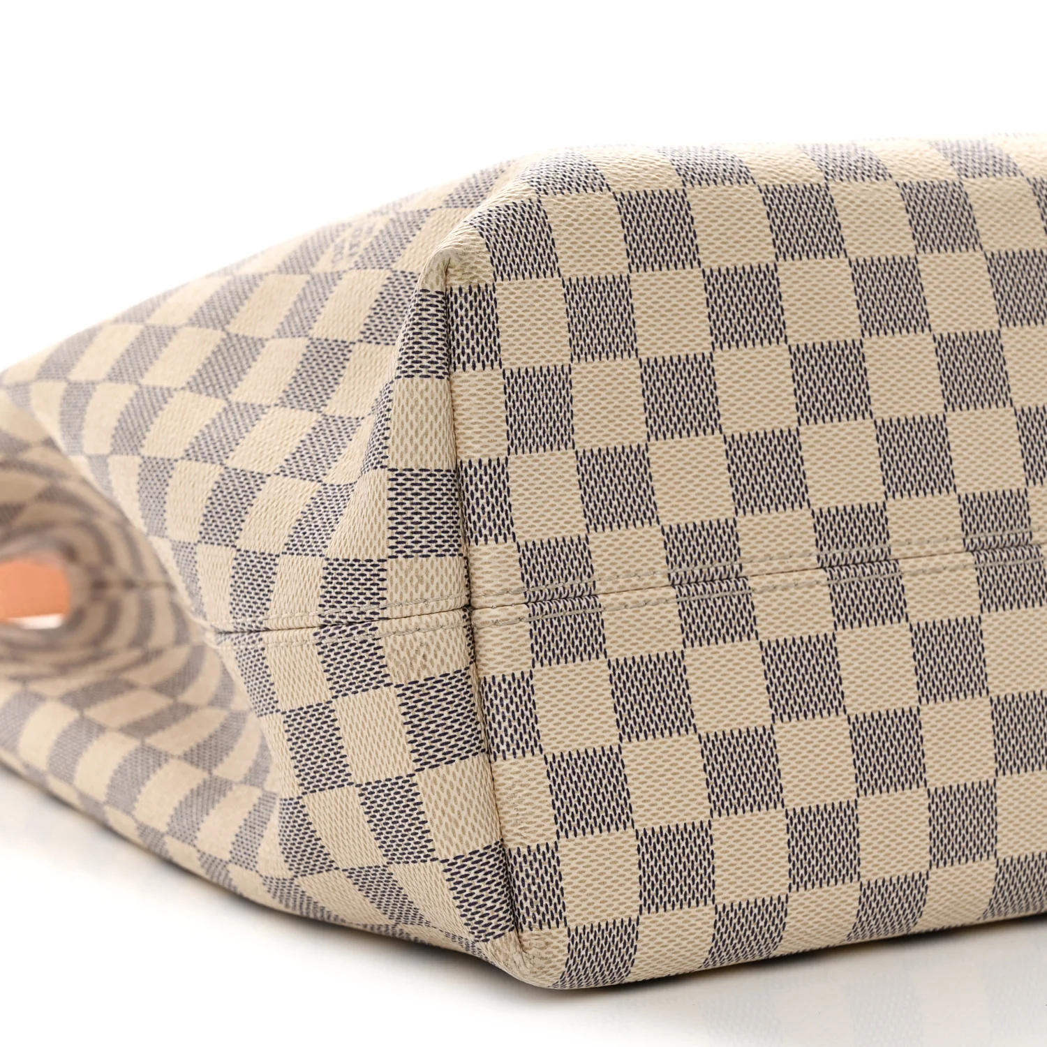 Damier Azur Graceful MM Rose Ballerine