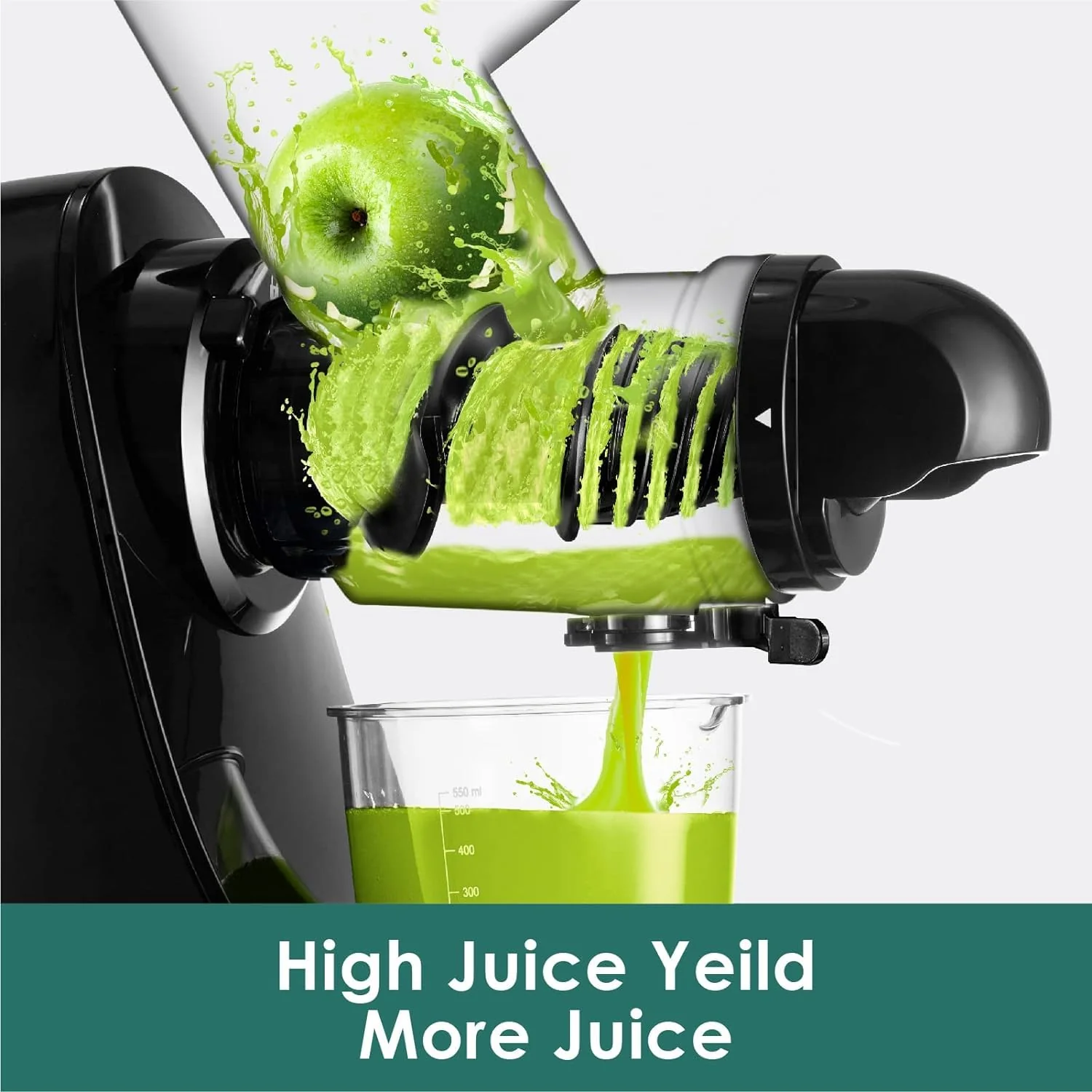 Fretta 3-inch Wide Feeding Chute Masticating Slow Juicers