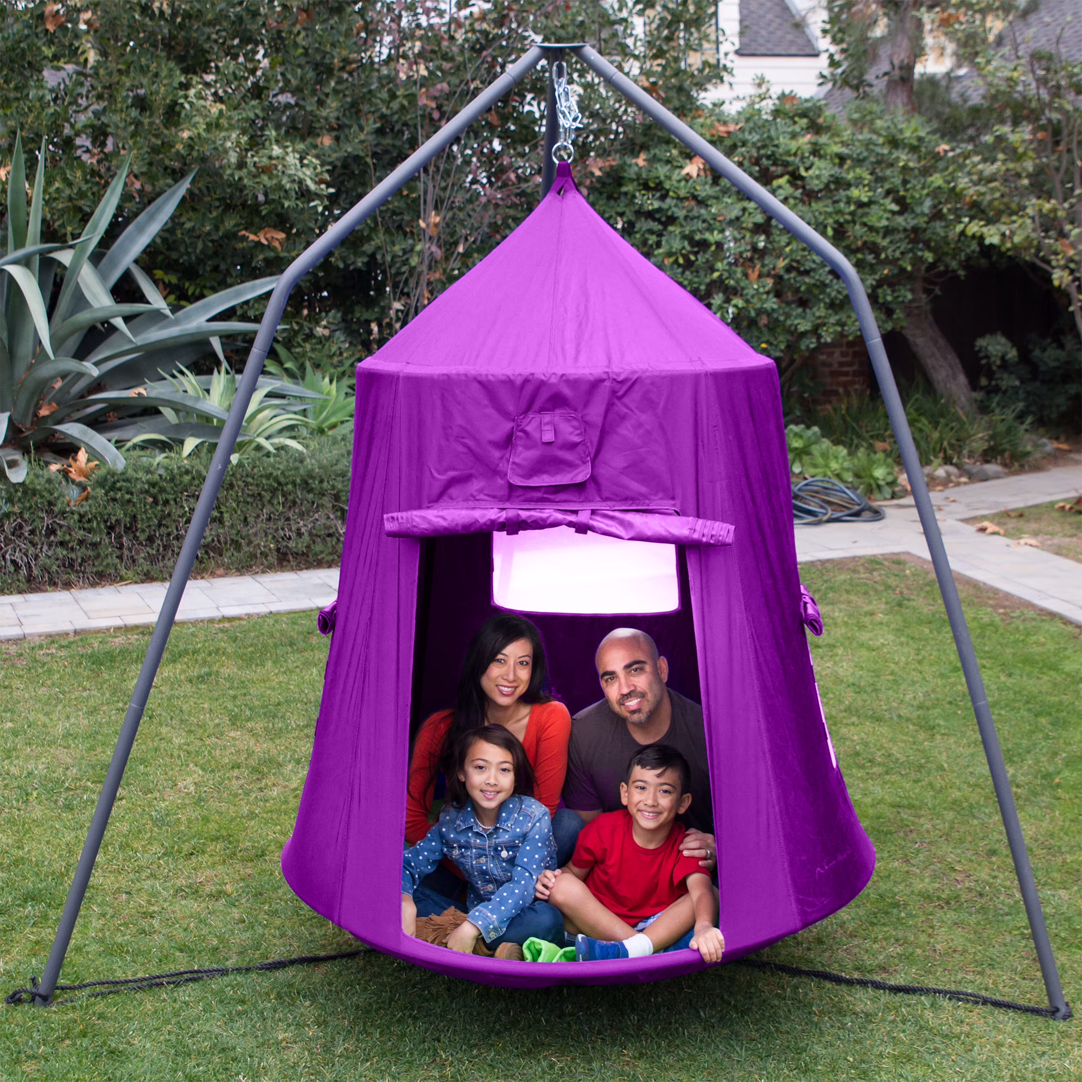 BluPod XL Floating Tent Swing(Purple)