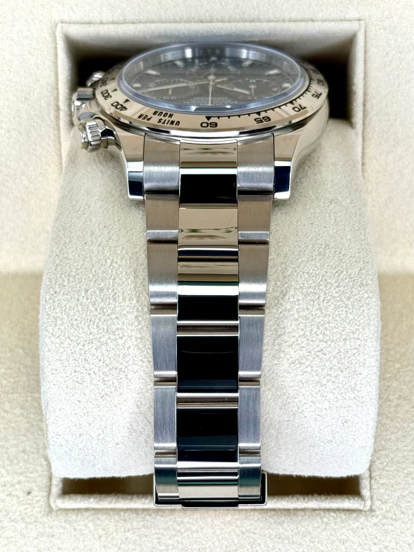 [Super Clone]Rolex Daytona White Gold/Brilliant Blue/Diamond/Oyster  m126509-0005