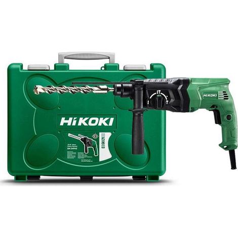 Hikoki – Perforateur burineur SDS-Plus 730W 2,7J – Moteur électro-pneumatique pour béton armé – Emmanchement rapide – Stop de rotation — vue 5