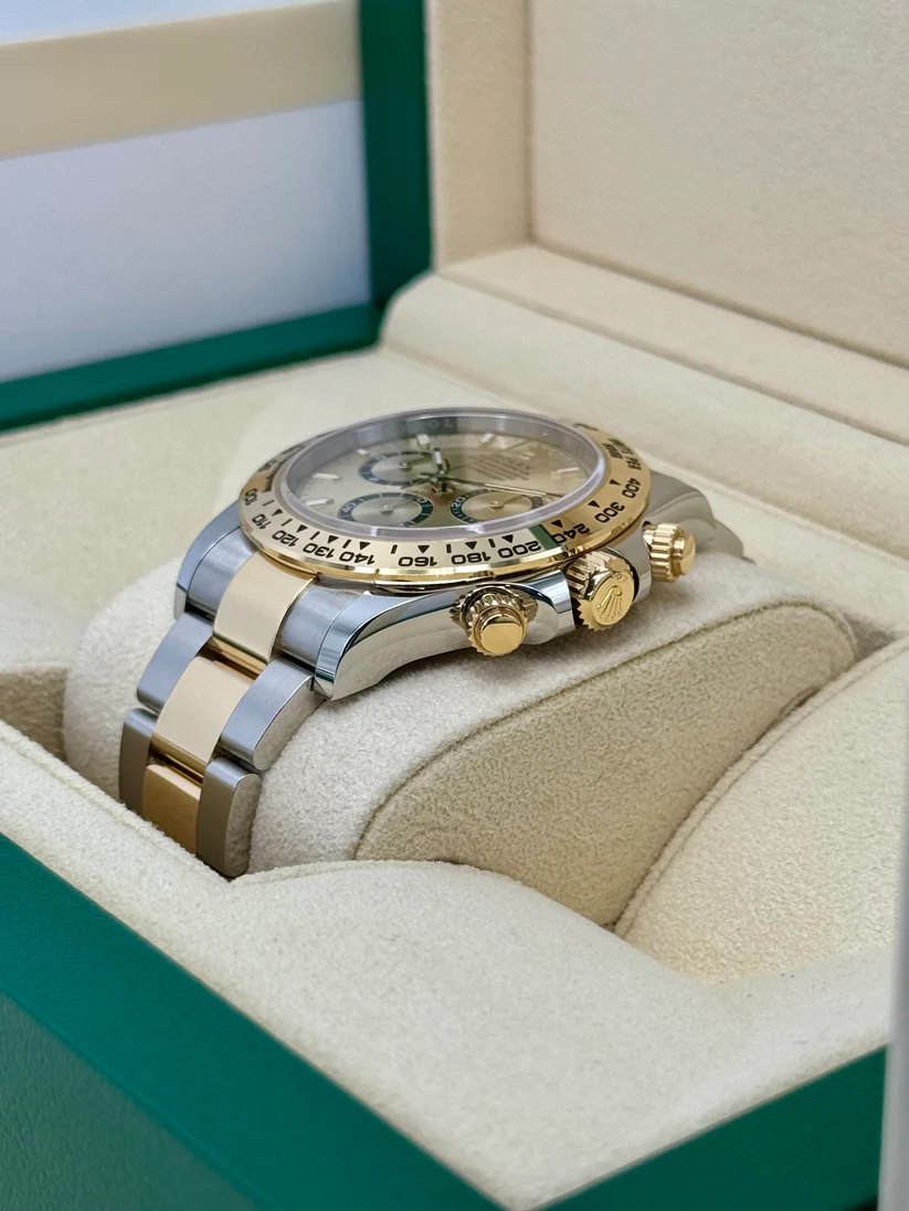 [Super Clone]Rolex Daytona 40mm Two.Tone champagne Dial  m126503-0004
