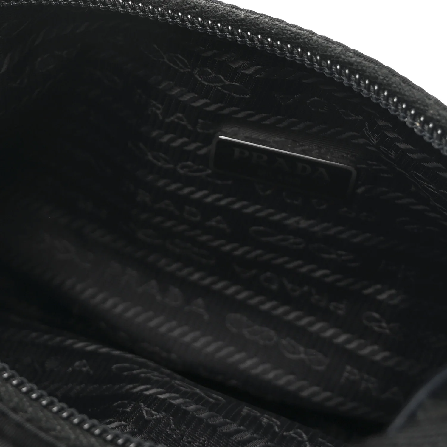 Tessuto Nylon Mini Re-Edition 2000 Bag Black