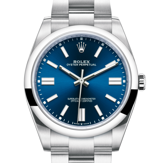 [Super Clone]R124300 Oyster Perpetual 41 'Bright Blue' Brand - New