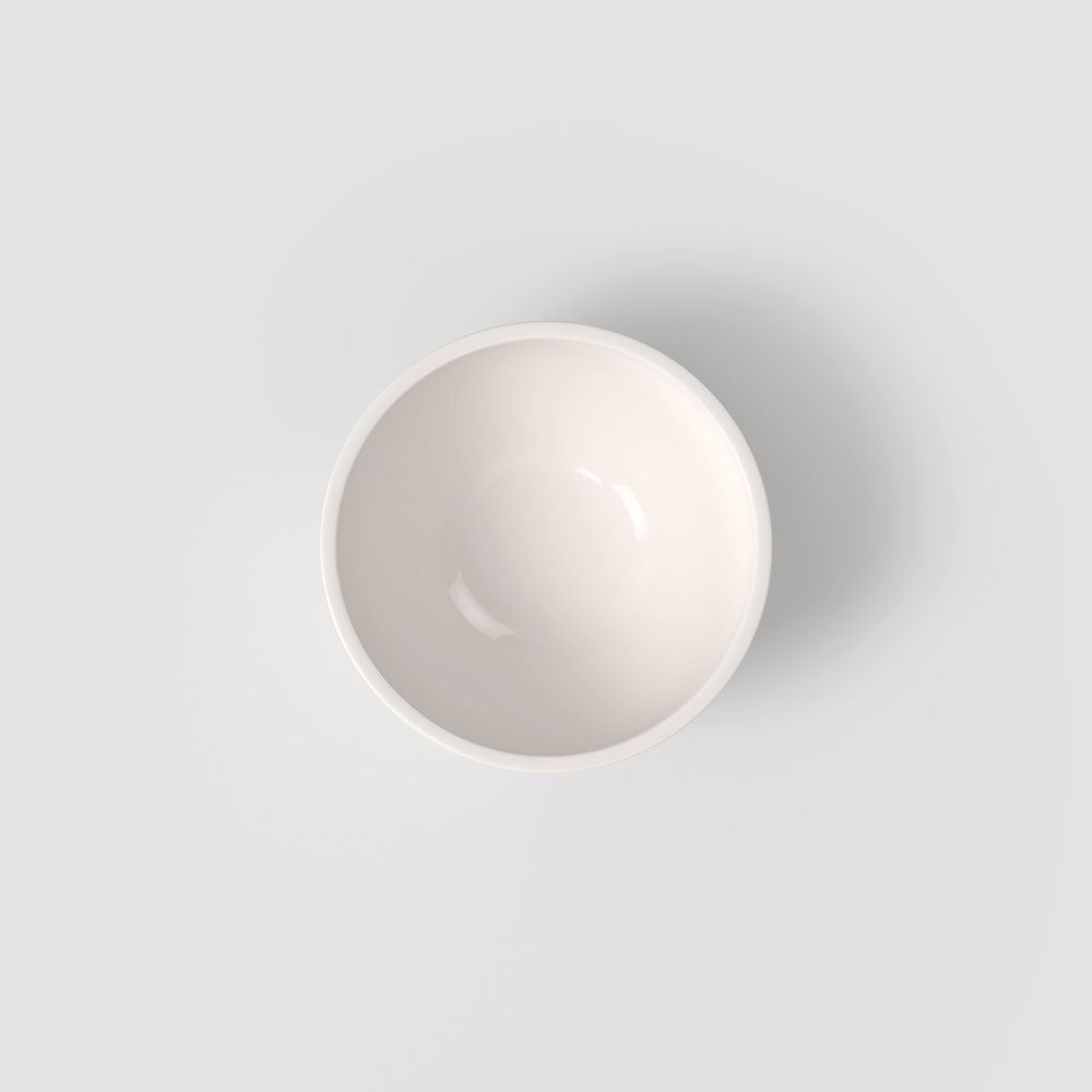 Artesano Serving Bowl - White, 25.4 oz, Premium Porcelain