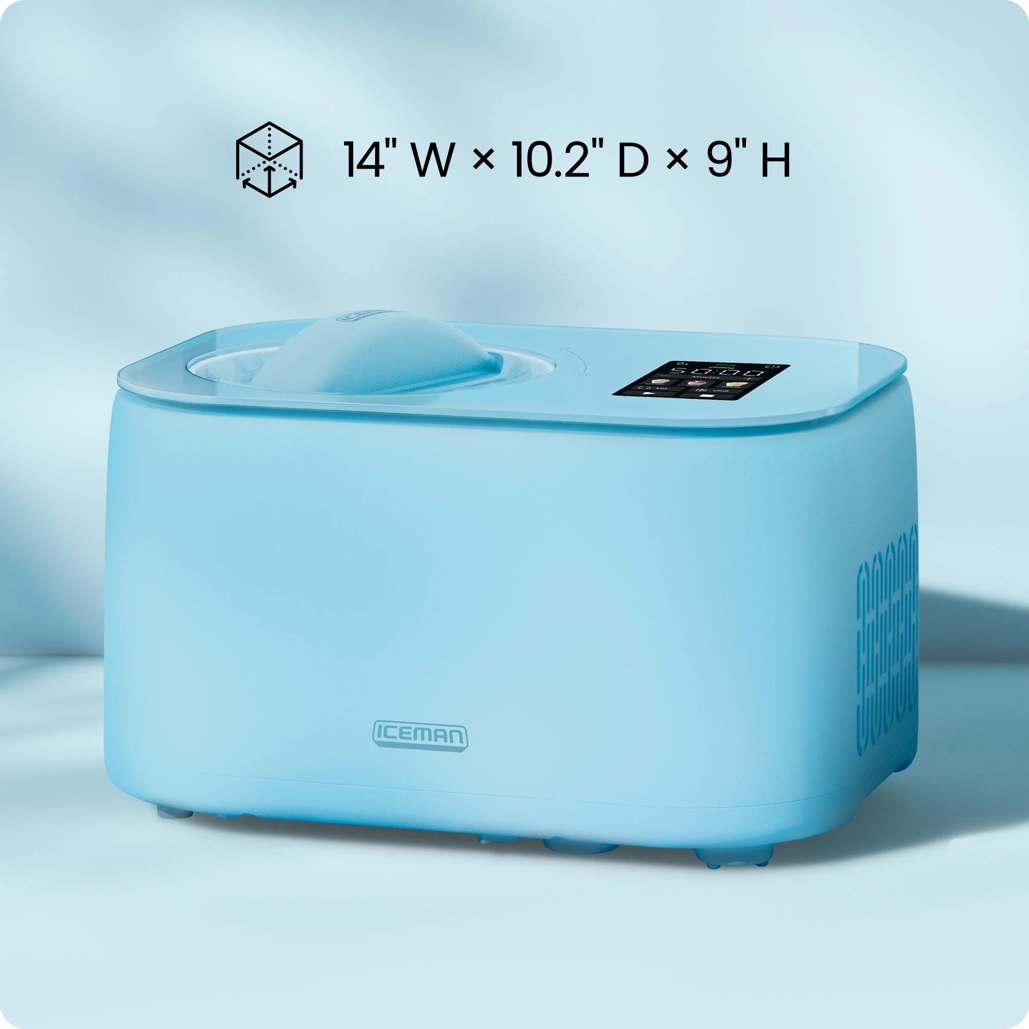 Iceman Trio Ice Cream Maker - Aqua