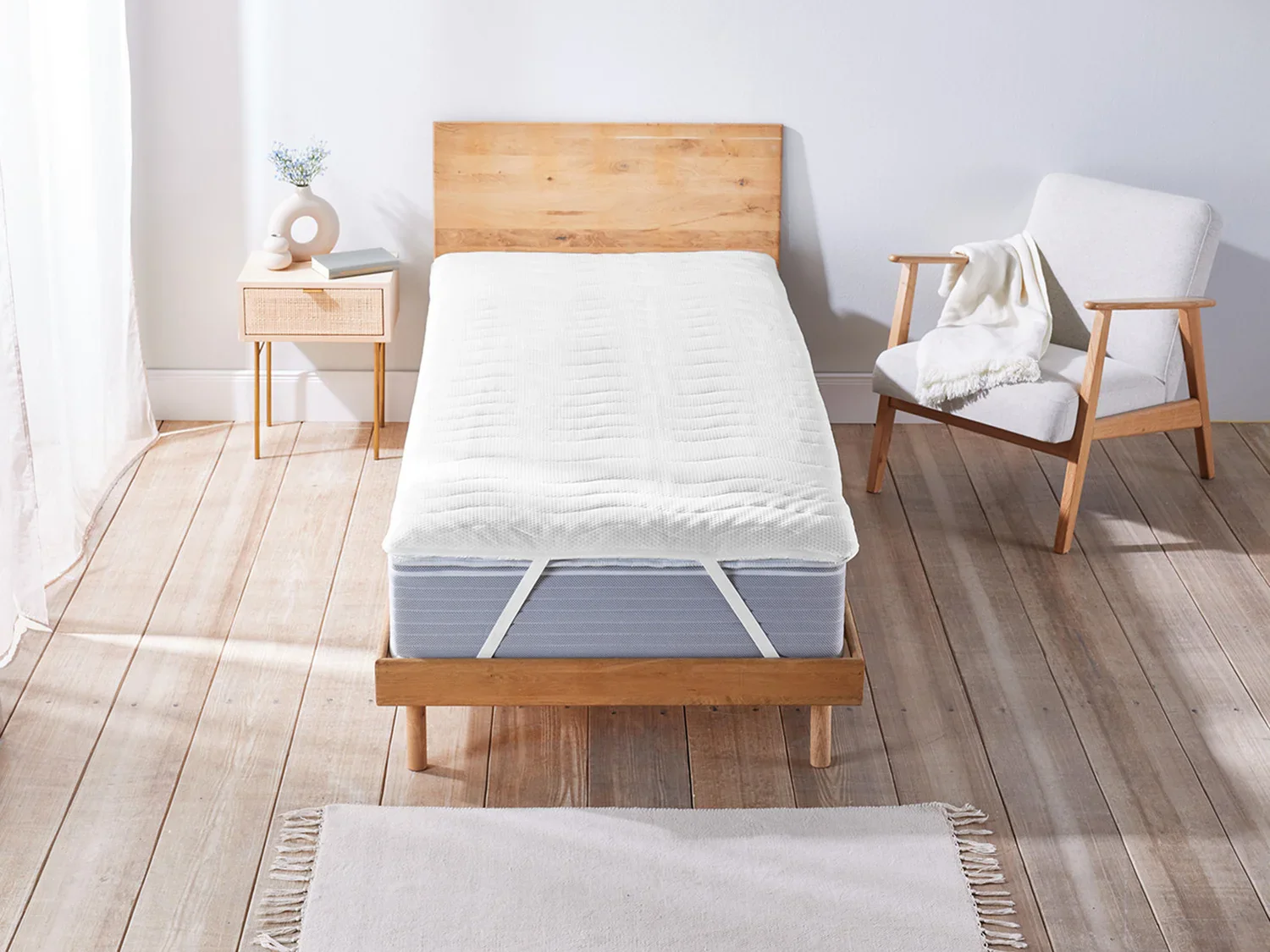 LIVARNO home Surmatelas  mmoire de forme, 90 x 190 cm