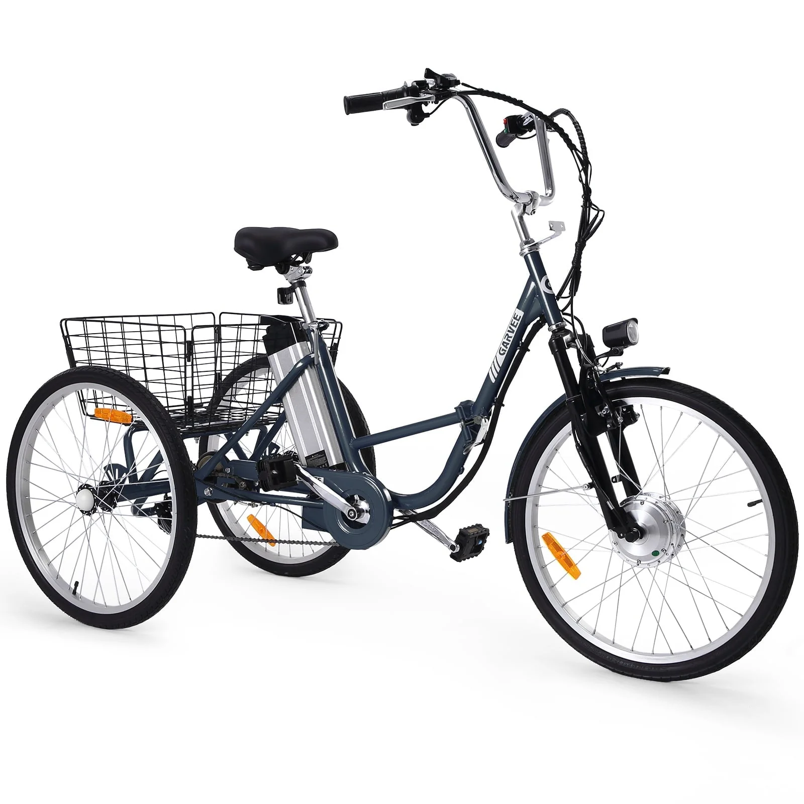 Patikuin Electric Tricycle for Adults, 26