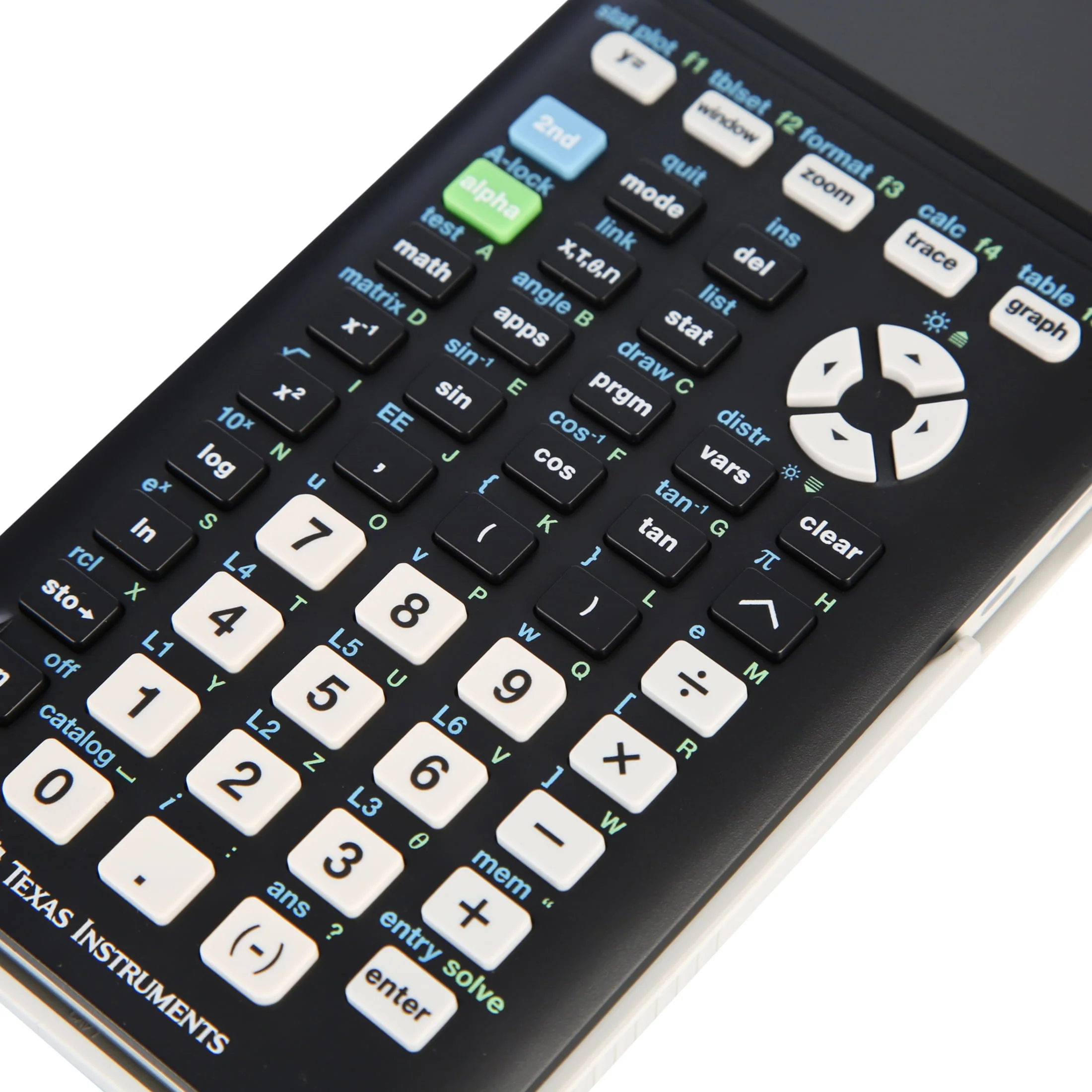 Texas Instruments Ti 84 Plus CE Graphing Calculator, Black, 7 5 inch Image 4