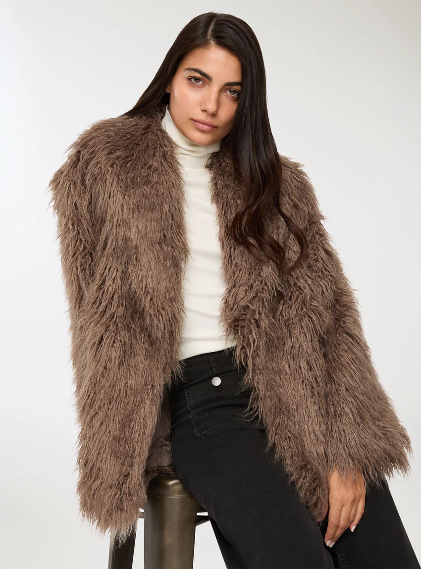 Terranova Cappotto in similpelliccia