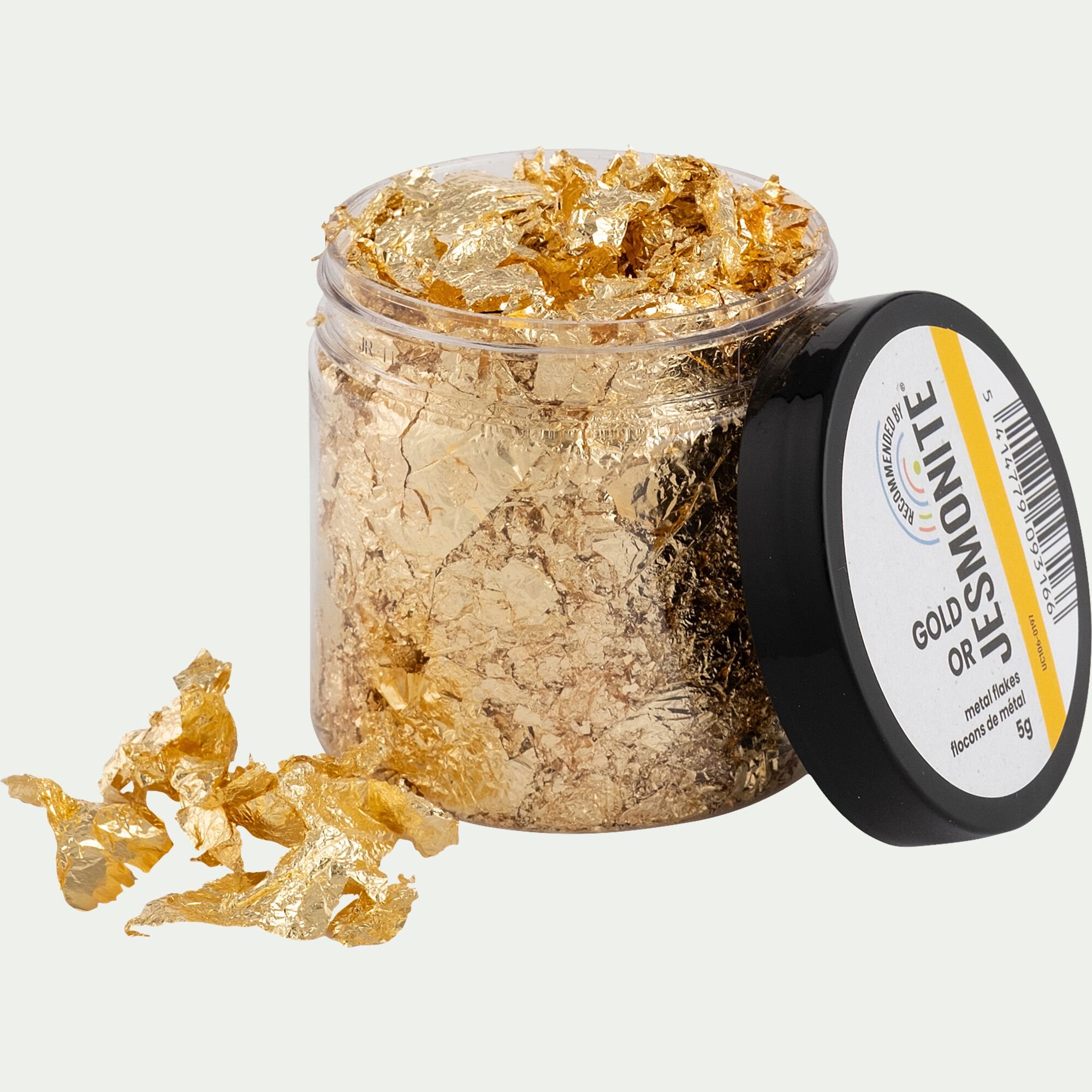 UNICRAFT - Flocons métalliques 5g - dorés