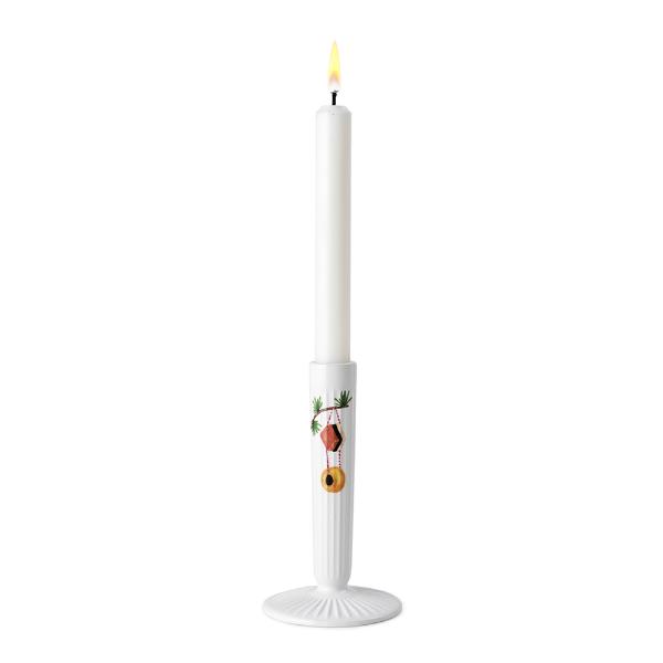 Hammershøi Christmas lysestake 16 cm hvit