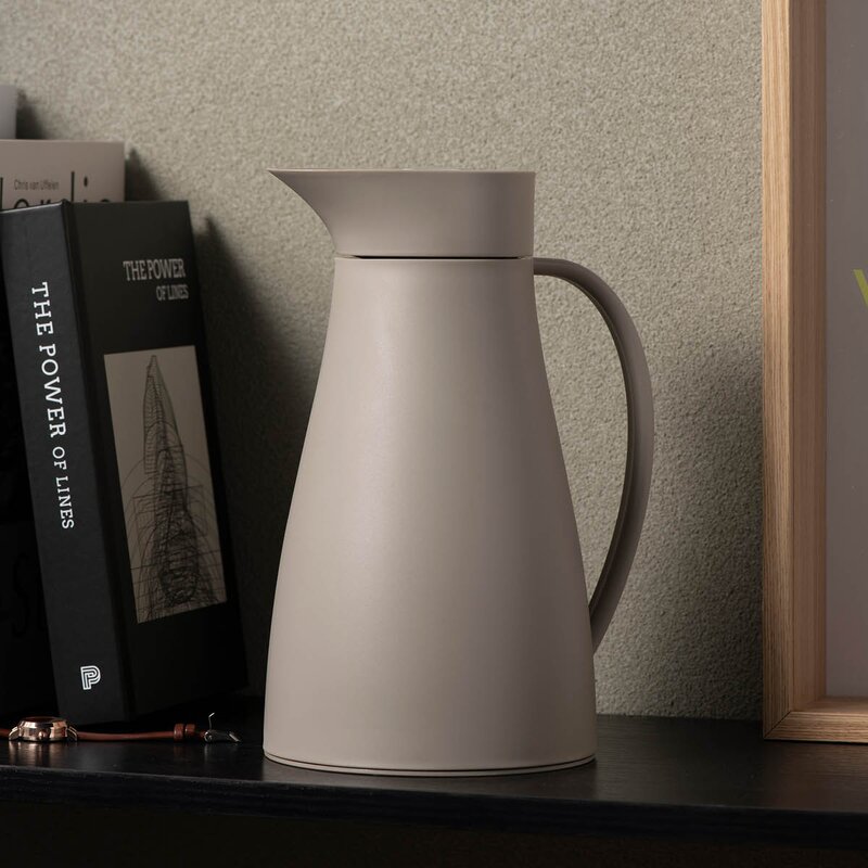 Lundi termokanne 1L beige