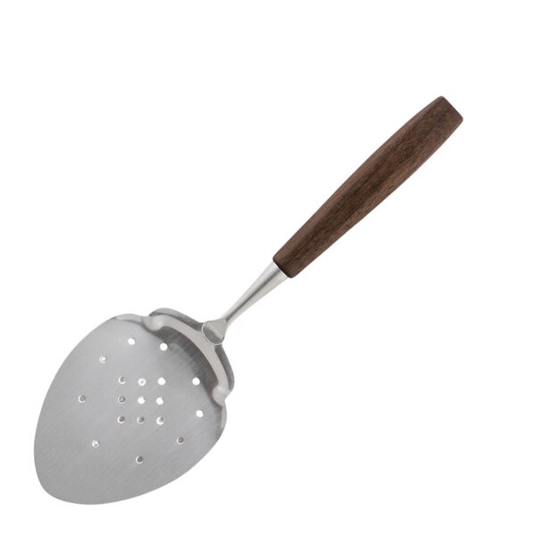 Treskaft fiskespade 24 cm valnøtt