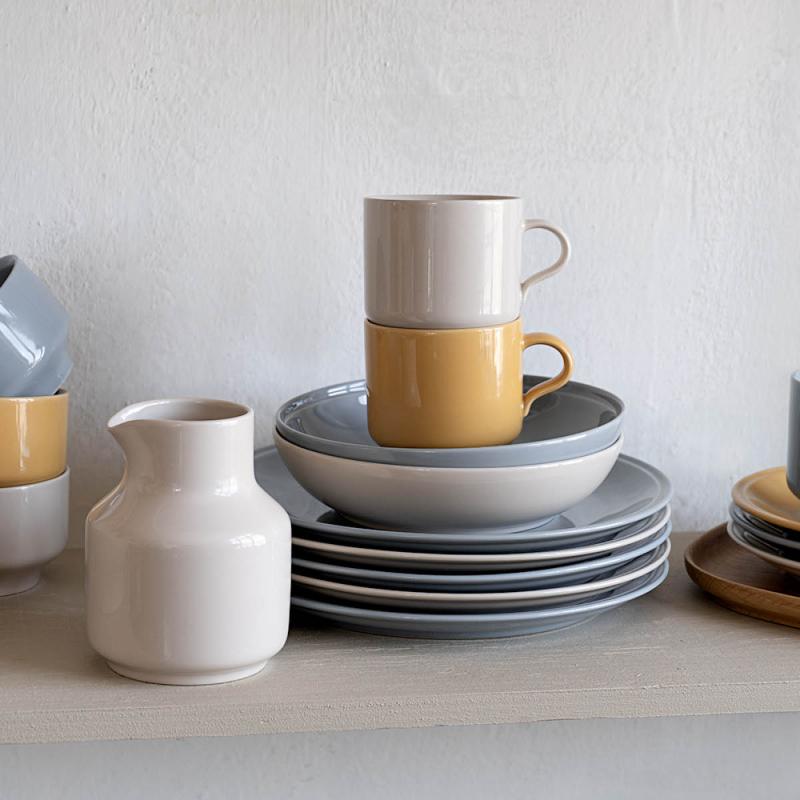 Höganäs Keramik dyp tallerken 19 cm sand