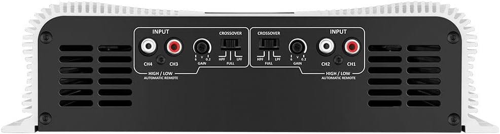 Taramp's DS 2000x4 2 Ohms 2000 Watts RMS 4-Channel 500x4 Watts RMS  Class D Full Range  Crossover High / Low Pass Fixed Bridgedable Car Audio Amplifier