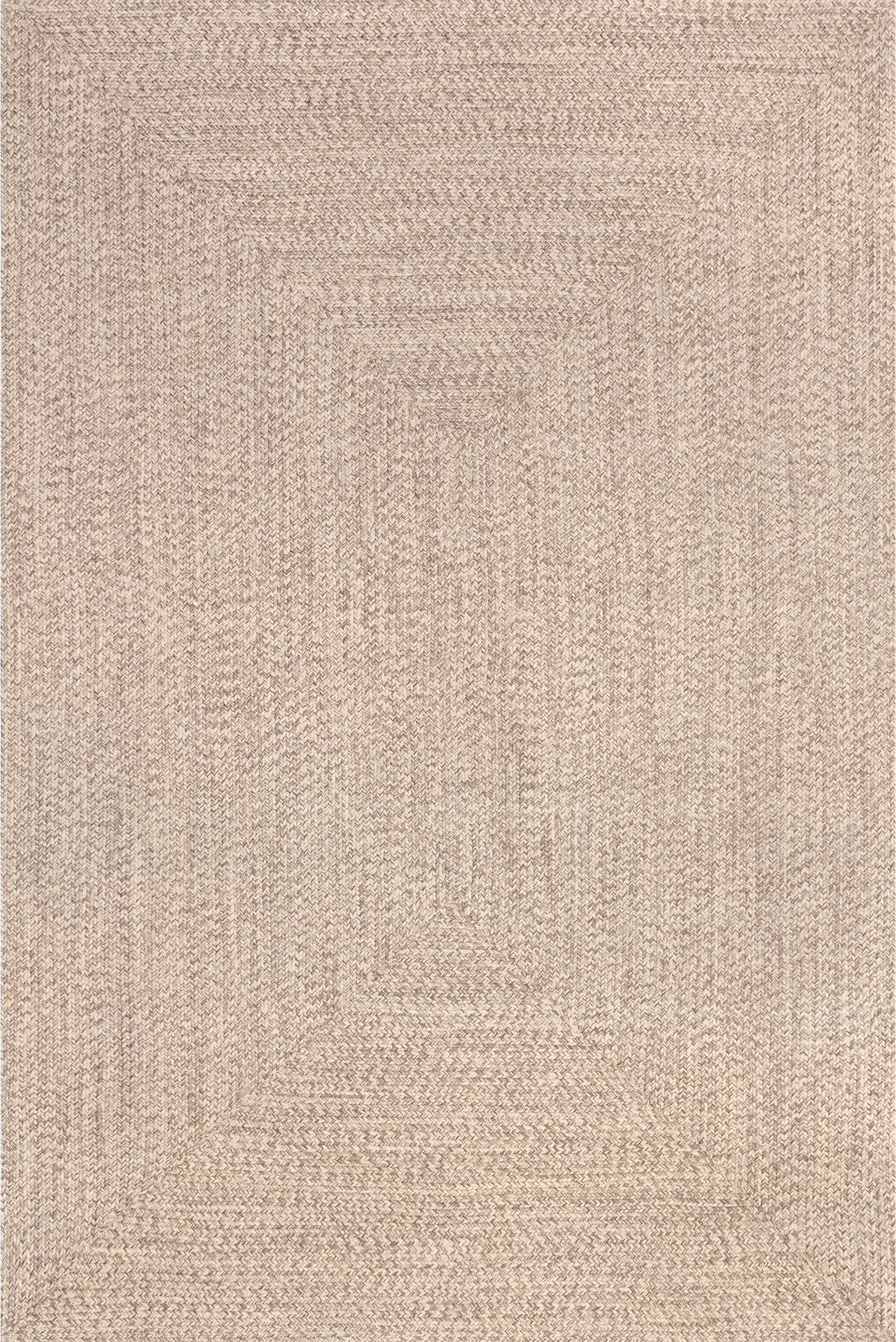 nuLOOM Wynn Braided Indoor/Outdoor Area Rug - Tan - 2x3 Feet