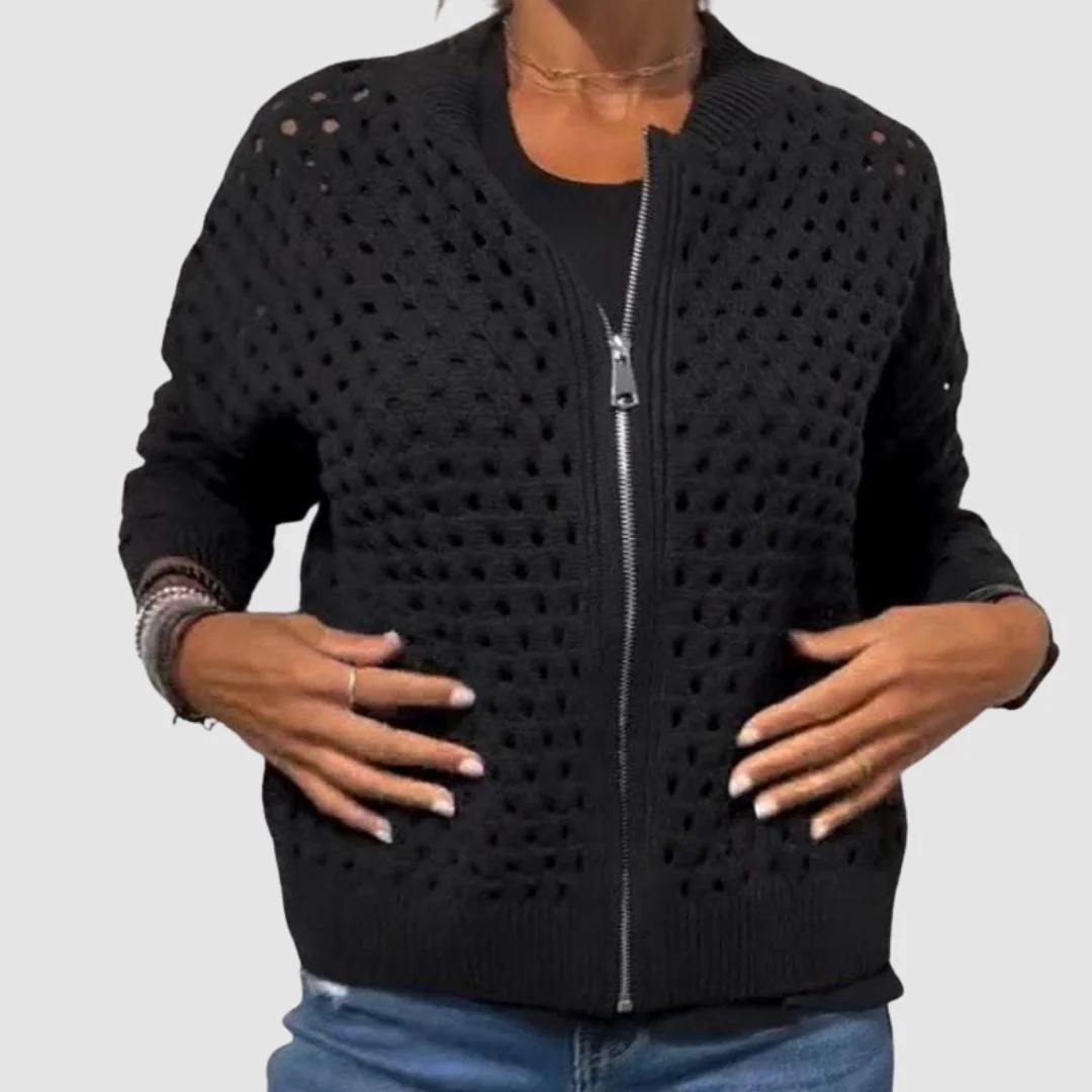 Gilet en tricot douillet