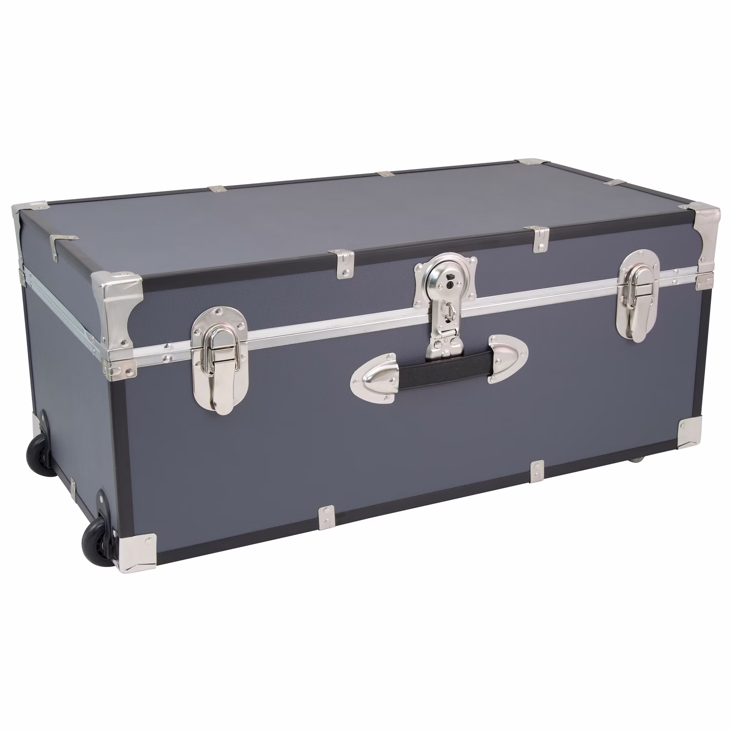 Seward Trunk Rover 30 in. Locking Trunk with Wheels(Gray)
