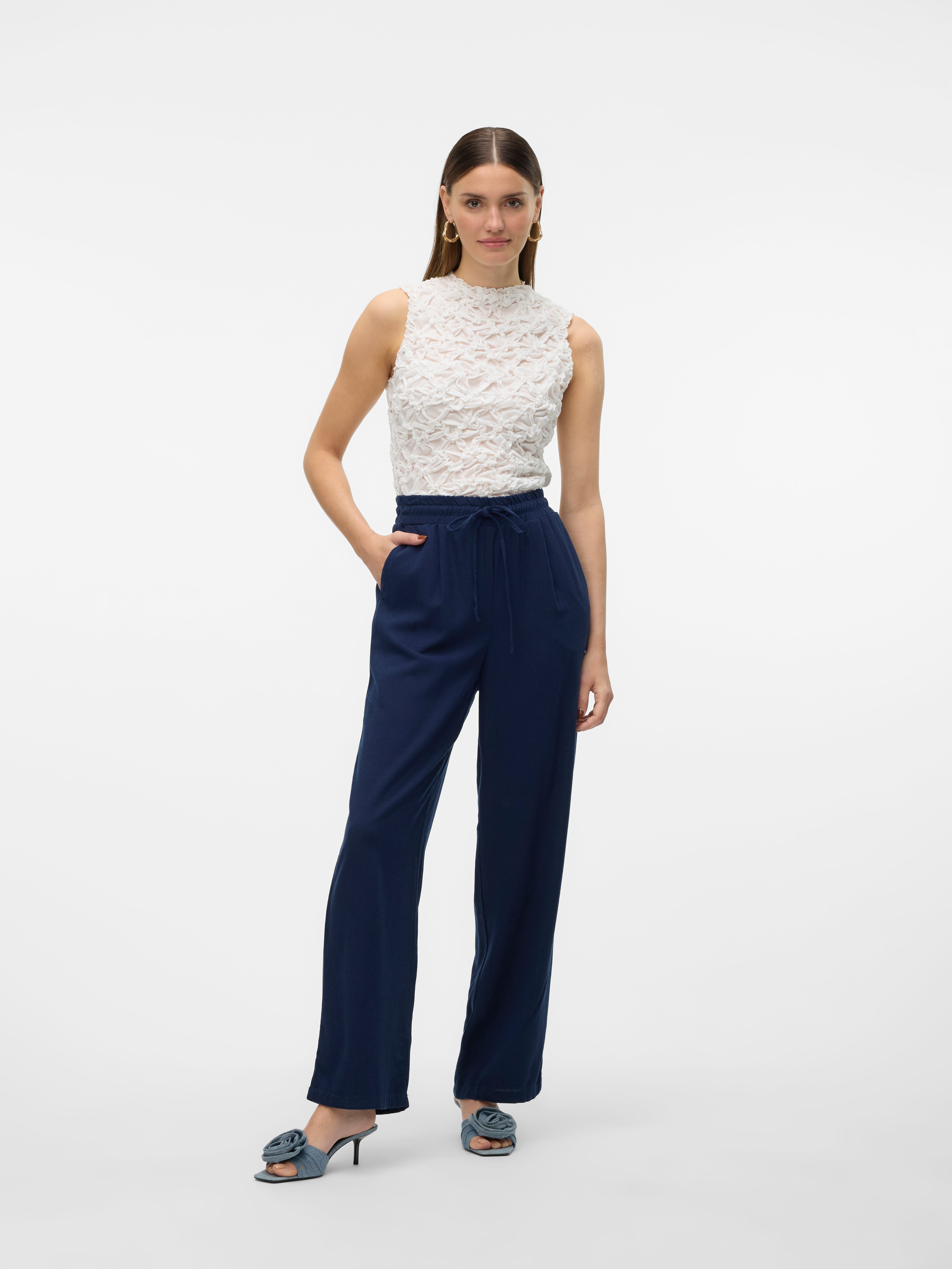 VERO MODA® VMJESMILO Mid waist Trousers
