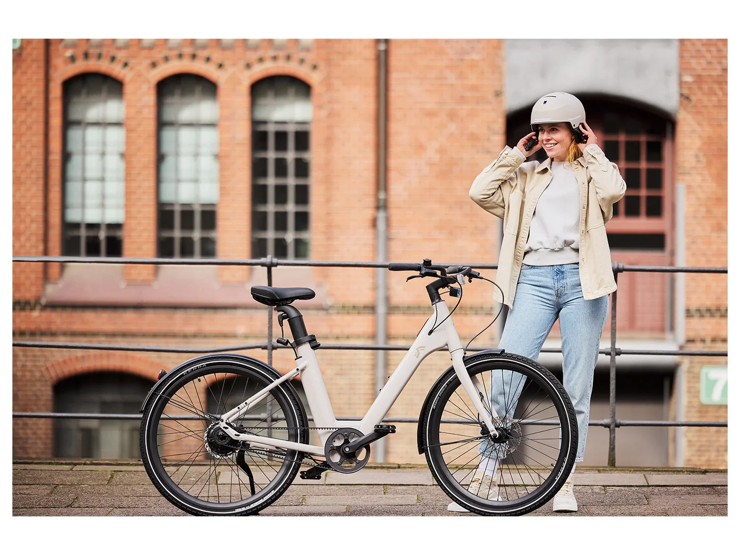 CRIVIT Vlo lectrique Urban Y, 27,5 pouces