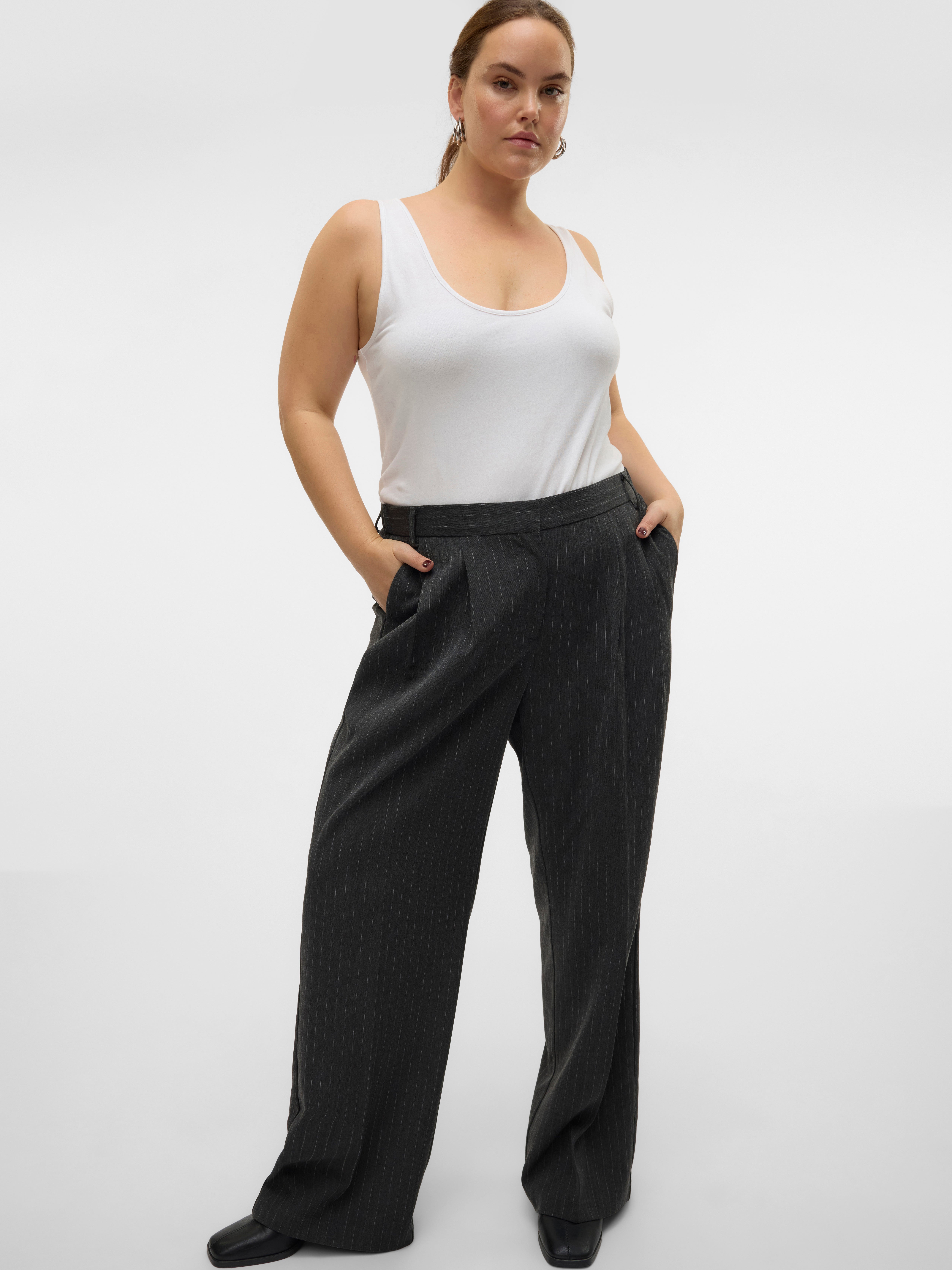 VERO MODA® VMCSILJE Mid waist Trousers