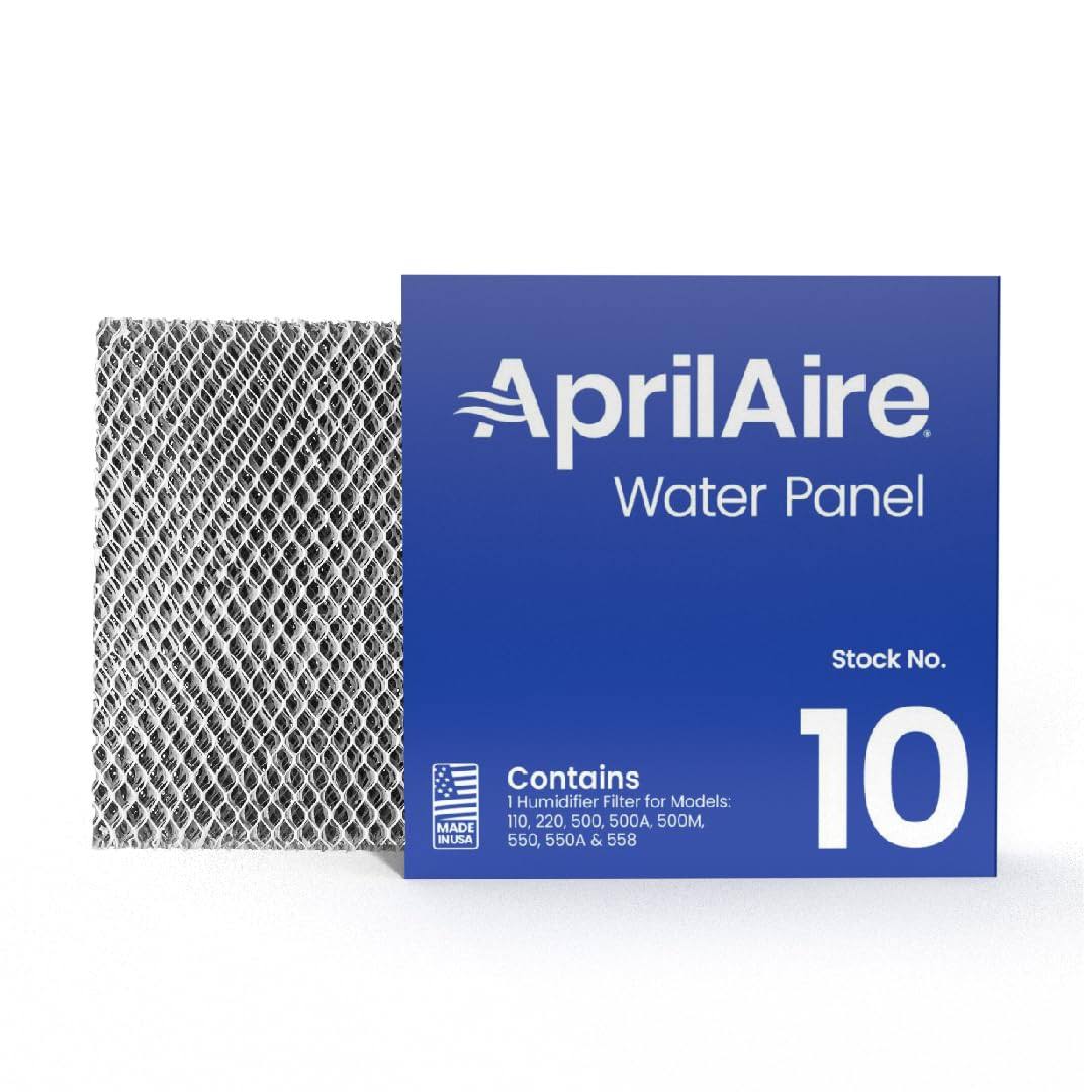 Aprilaire 10 Replacement Water Panel for Aprilaire Whole House Humidifier Models 110, 220, 500, 500A, 500m, 550, 558 (Pack of 2)