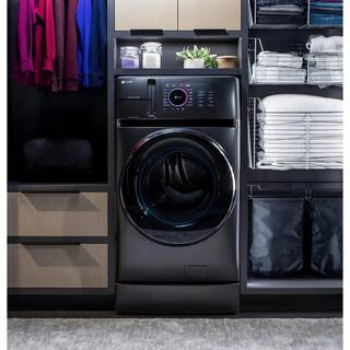 Laveuse-sécheuse combinée Profile UltraFast de 4,8 pi³ avec technologie de pompe à chaleur sans ventilation, couleur graphite carbone