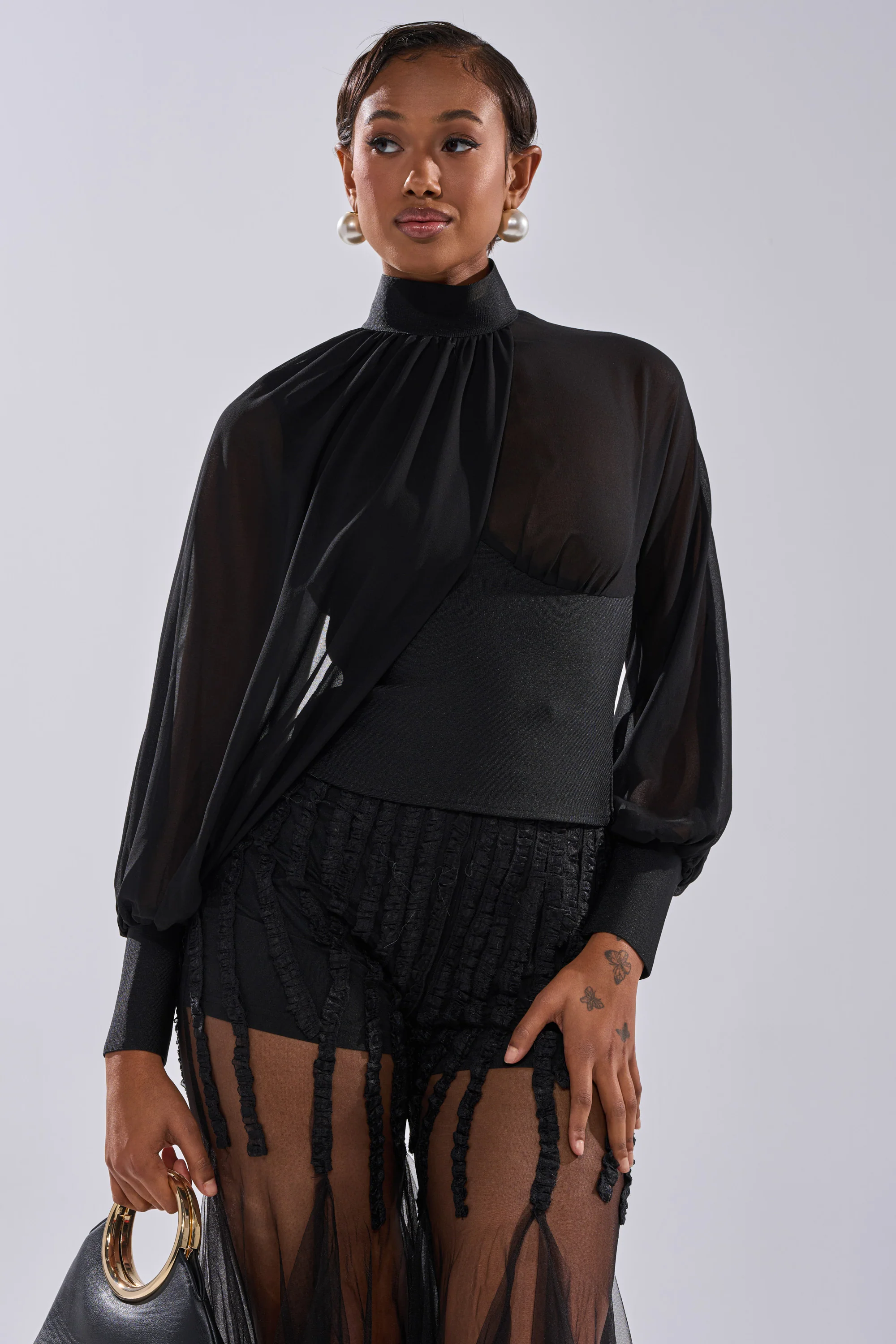 FIRST THING FIRST BLOUSE - Akira Store