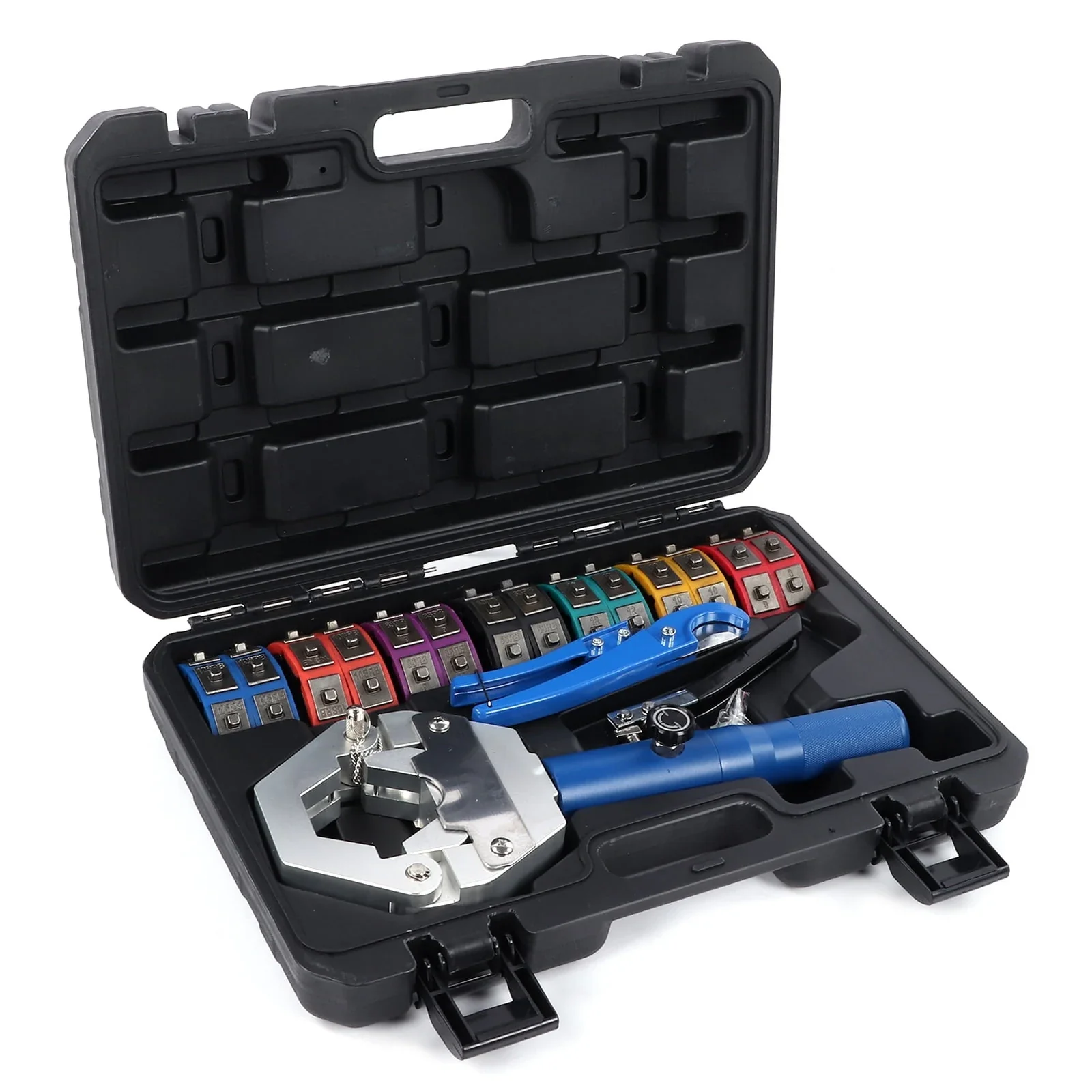 Hydraulic C Hose Crimper,Handheld Hydraulic A/C Hose Air Conditioning Repair Tool C Hose Crimping Die Tried and Trusted