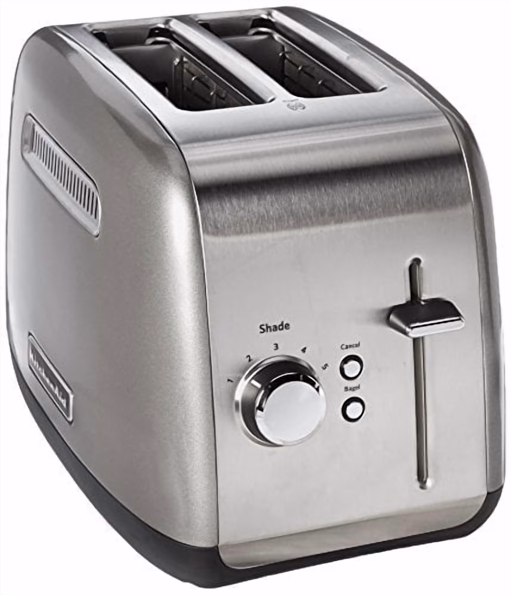Toaster with Manual High Lift Lever, Contour Silver(Contour Silver)