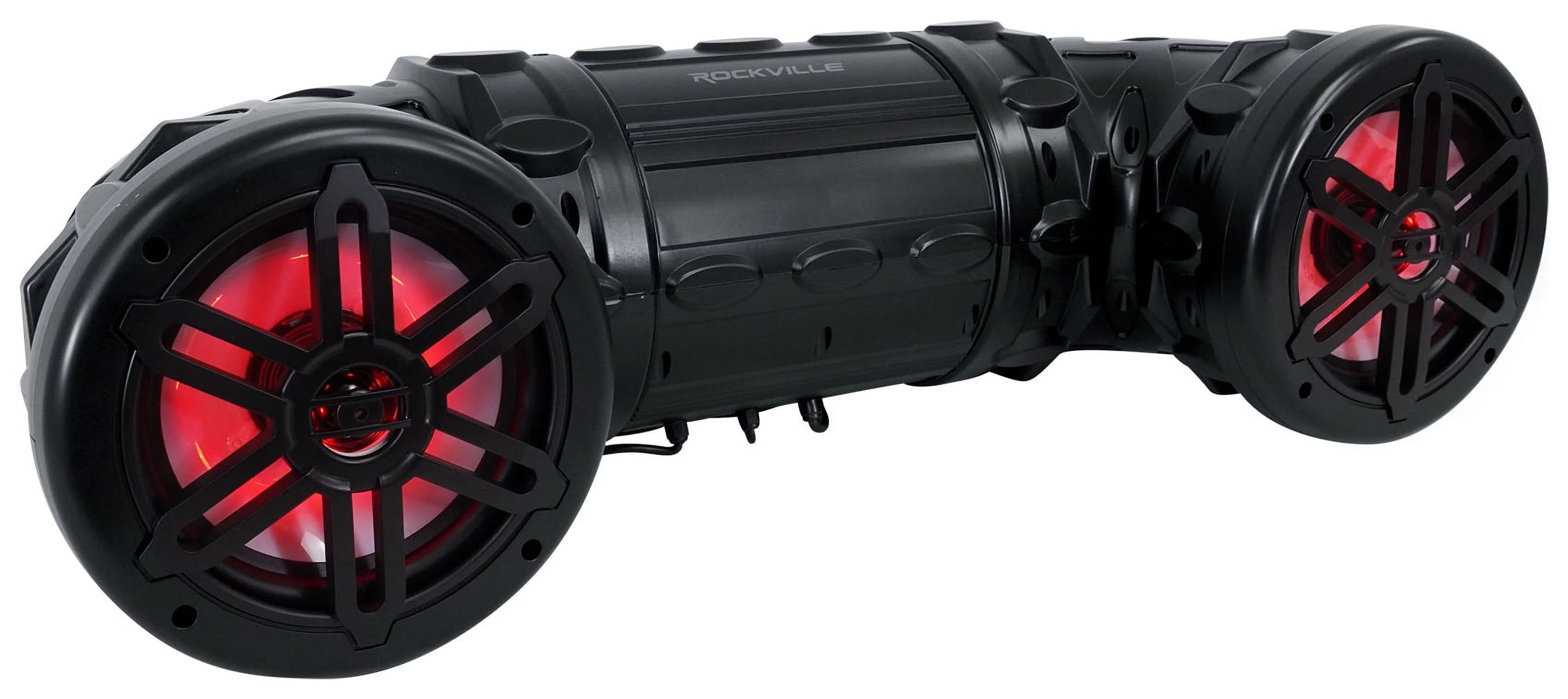 RATV80L V2 Bluetooth Dual 8" Powered 600w ATV/UTV/Marine Speaker w/LED - Image 5