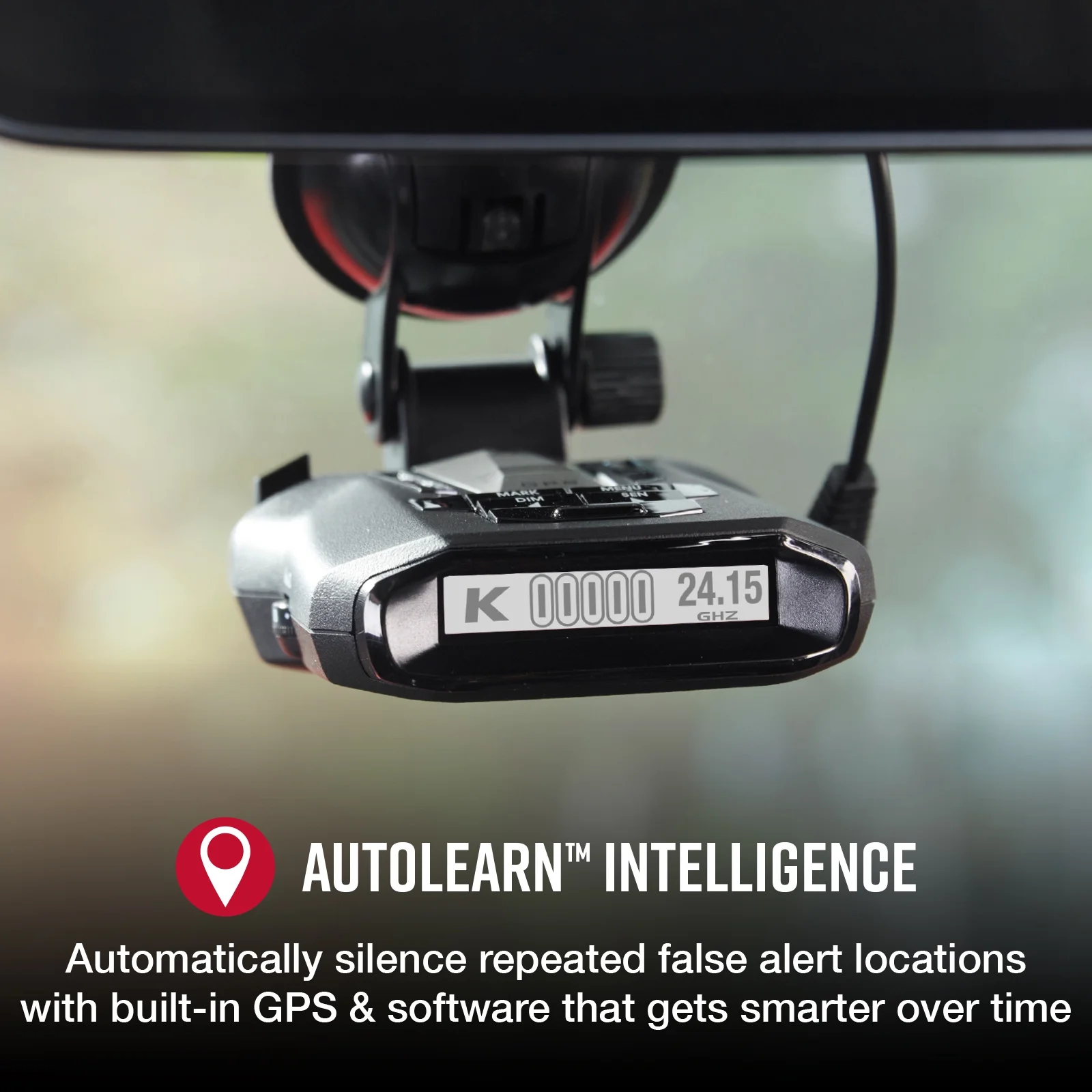 RAD 700i Laser Radar Detector Premium Detection Range, AutoLearn Intelligence, Advanced Filtering, Apple CarPlay Android Auto, Front Rear Detection - Image 5